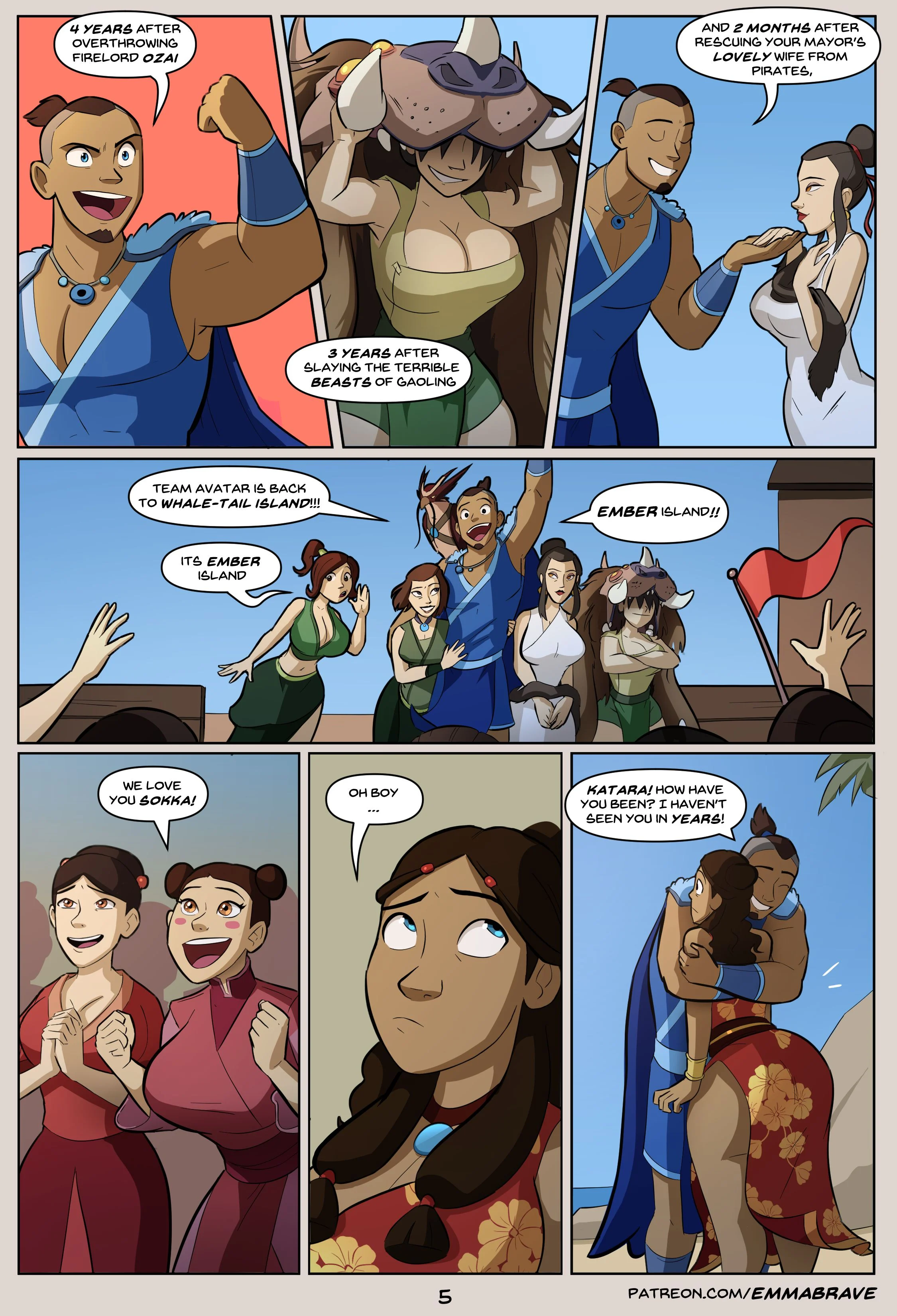 After Avatar (Avatar: The Last Airbender) [EmmaBrave] 4 . After Avatar - Chapter 4 (Avatar: The Last Airbender) [EmmaBrave] – page 7