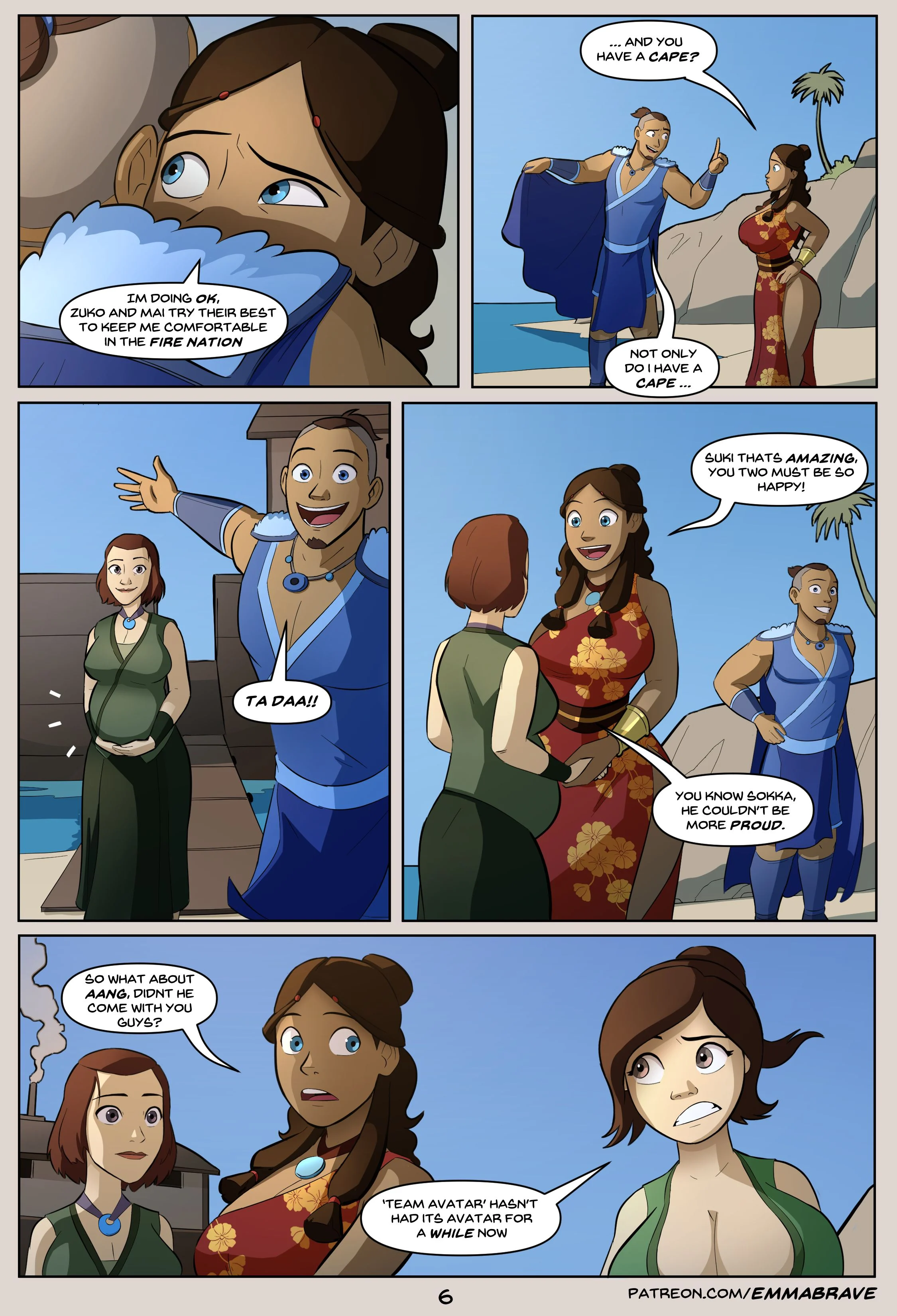 After Avatar (Avatar: The Last Airbender) [EmmaBrave] 4 . After Avatar - Chapter 4 (Avatar: The Last Airbender) [EmmaBrave] – page 8