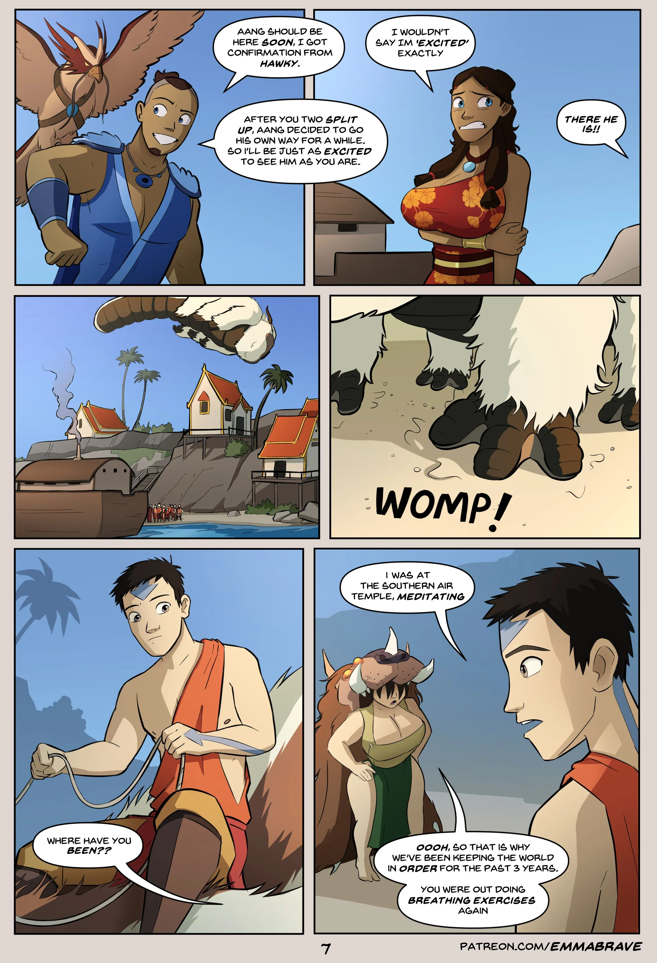 After Avatar (Avatar: The Last Airbender) [EmmaBrave] 4 . After Avatar - Chapter 4 (Avatar: The Last Airbender) [EmmaBrave] – page 9