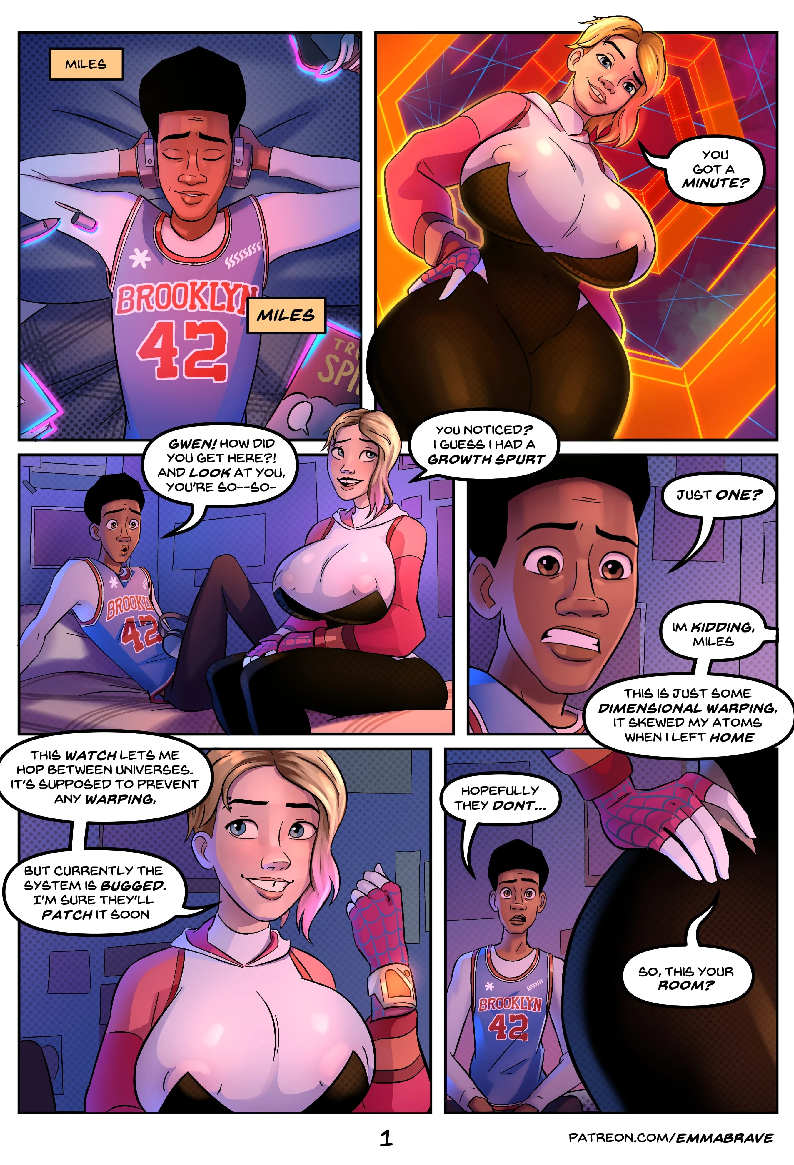 Spiderverse +18 (Spider-Man) [EmmaBrave] 1 . Spiderverse +18 - Chapter 1 (Spider-Man) [EmmaBrave] – page 2