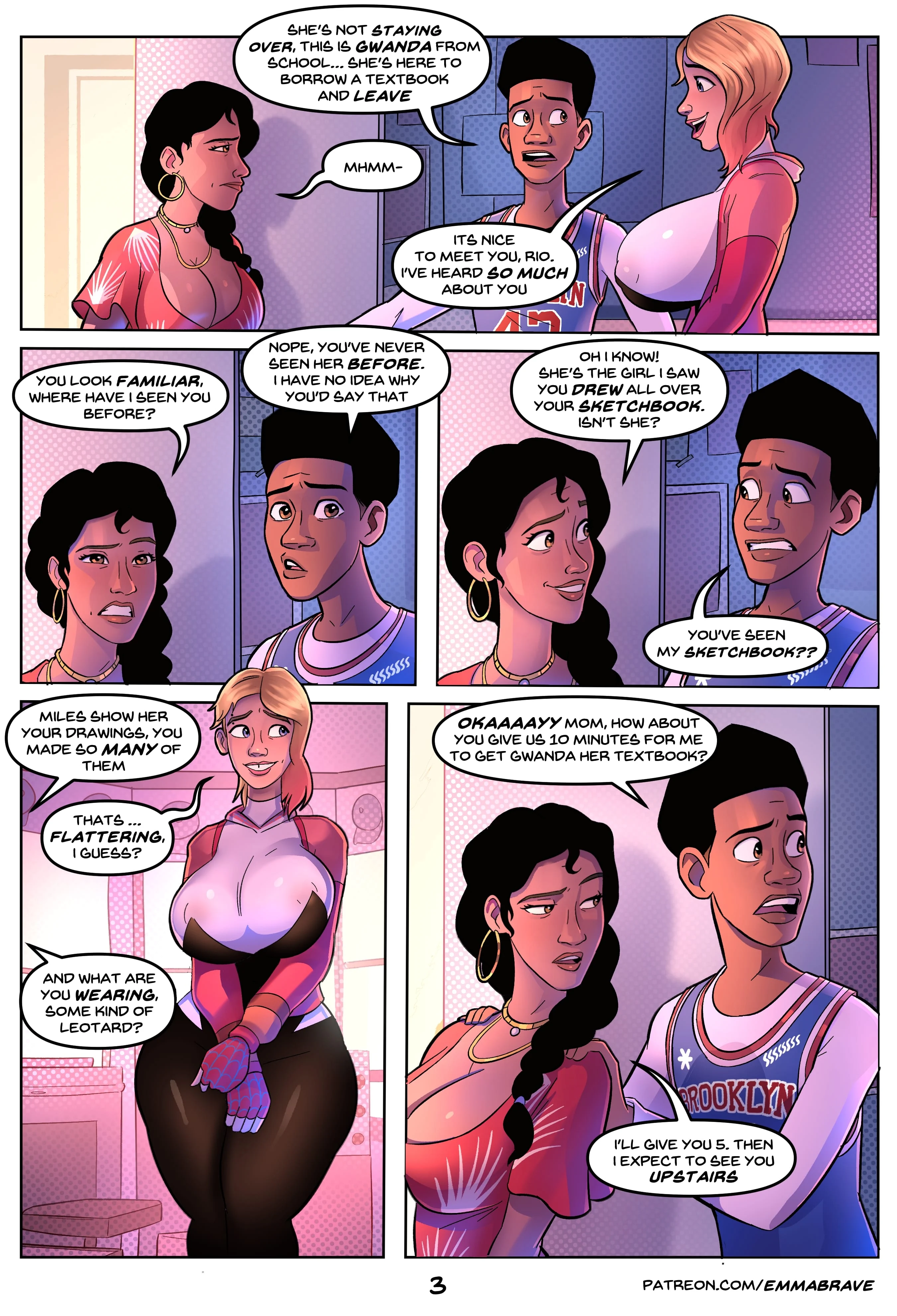 Spiderverse +18 (Spider-Man) [EmmaBrave] 1 . Spiderverse +18 - Chapter 1 (Spider-Man) [EmmaBrave] – page 4