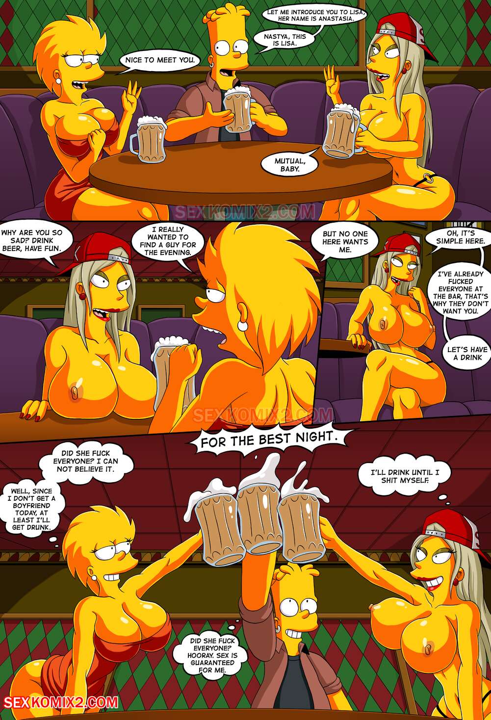 Adventures of Anastasia – Meet me Springfield (The Simpsons) [SexKomix] 2 . Adventures of Anastasia - Meet me Springfield - Chapter 2 (The Simpsons) [SexKomix] – page 13