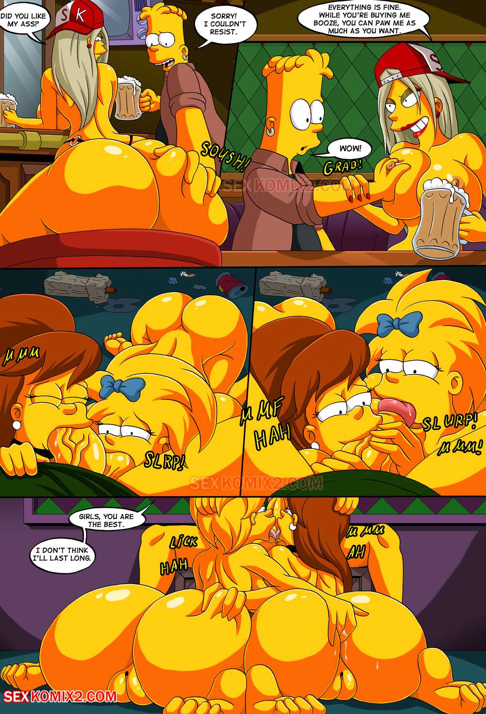 Adventures of Anastasia – Meet me Springfield (The Simpsons) [SexKomix] 2 . Adventures of Anastasia - Meet me Springfield - Chapter 2 (The Simpsons) [SexKomix] – page 8