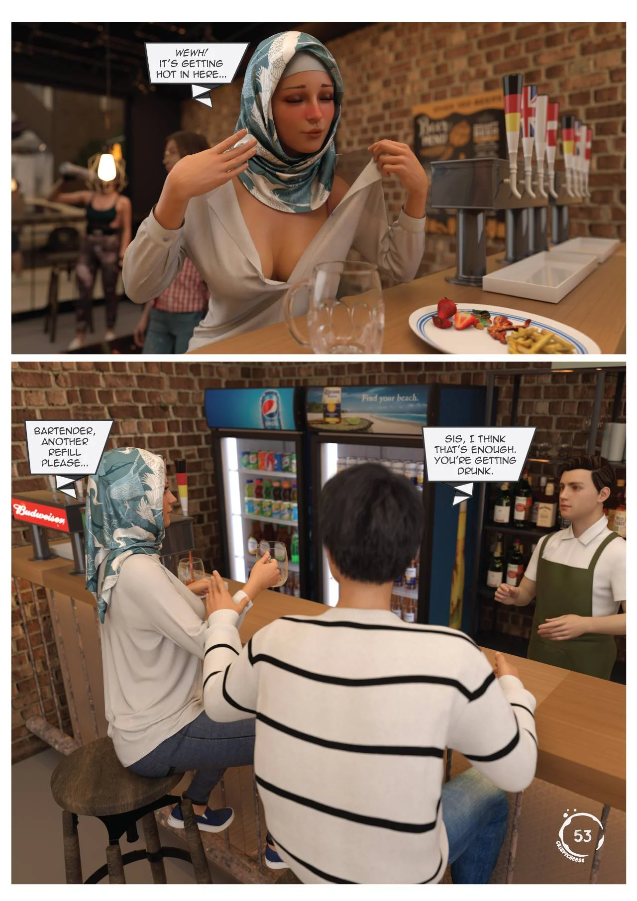 Blended Bonds [Crispy Cheese] 1 . Blended Bonds - Chapter 1 [Crispy Cheese] – page 54