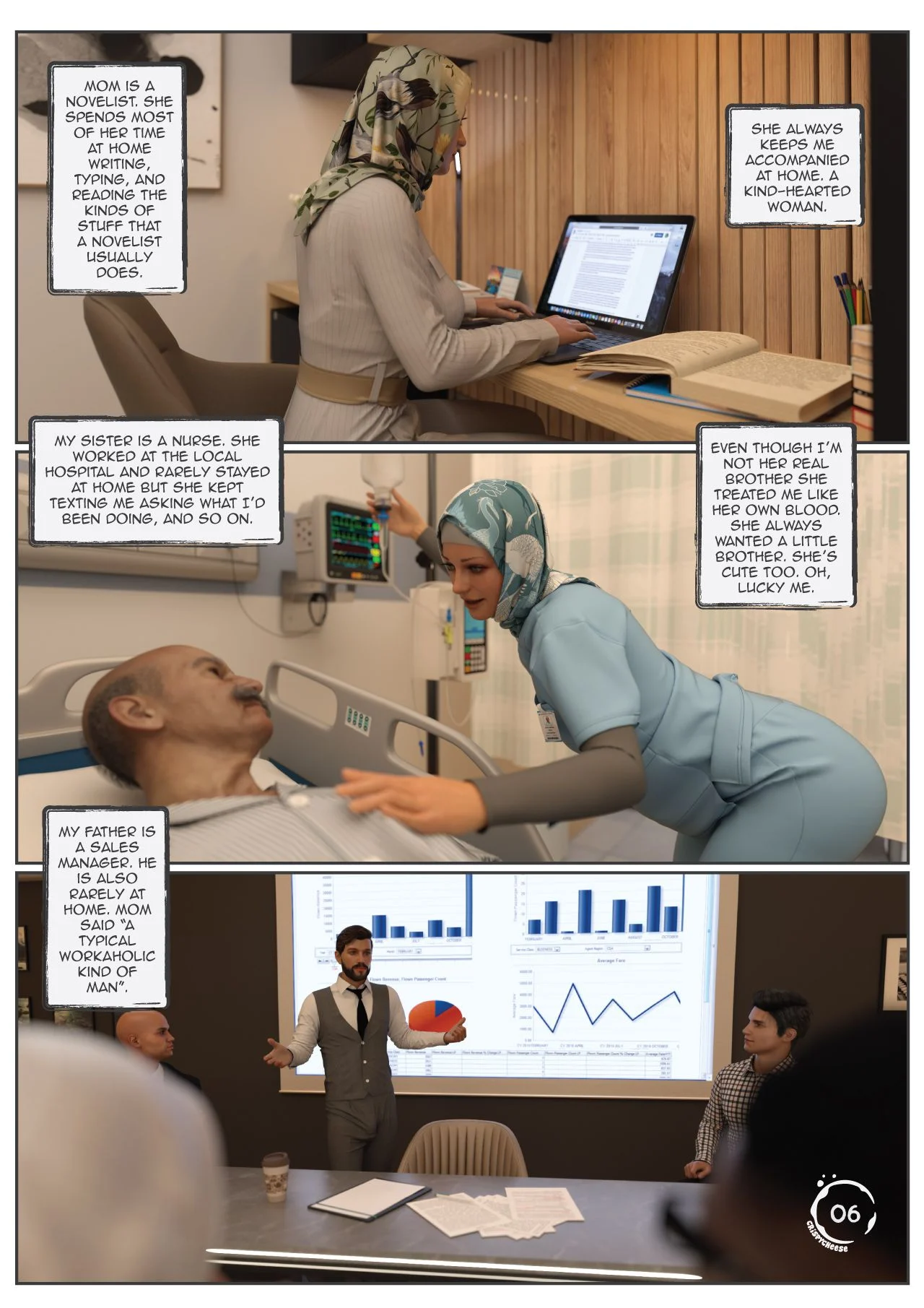 Blended Bonds [Crispy Cheese] 1 . Blended Bonds - Chapter 1 [Crispy Cheese] – page 7