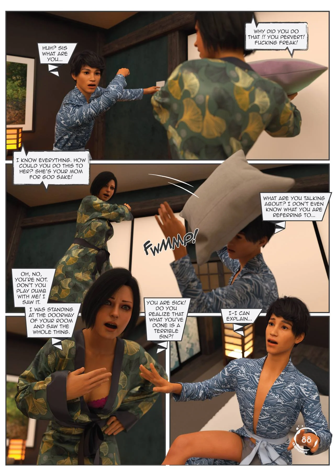 Blended Bonds [Crispy Cheese] 1 . Blended Bonds - Chapter 1 [Crispy Cheese] – page 89