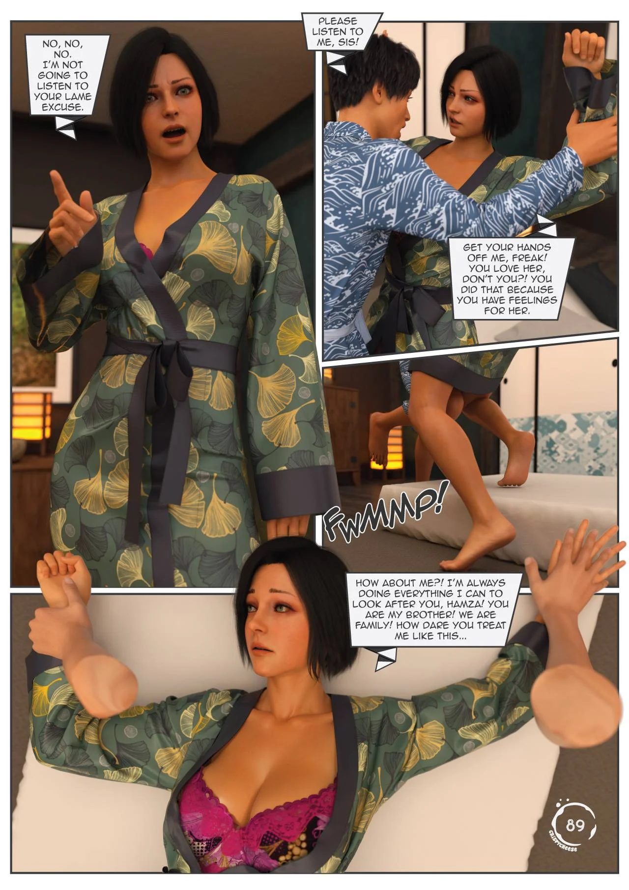 Blended Bonds [Crispy Cheese] 1 . Blended Bonds - Chapter 1 [Crispy Cheese] – page 90