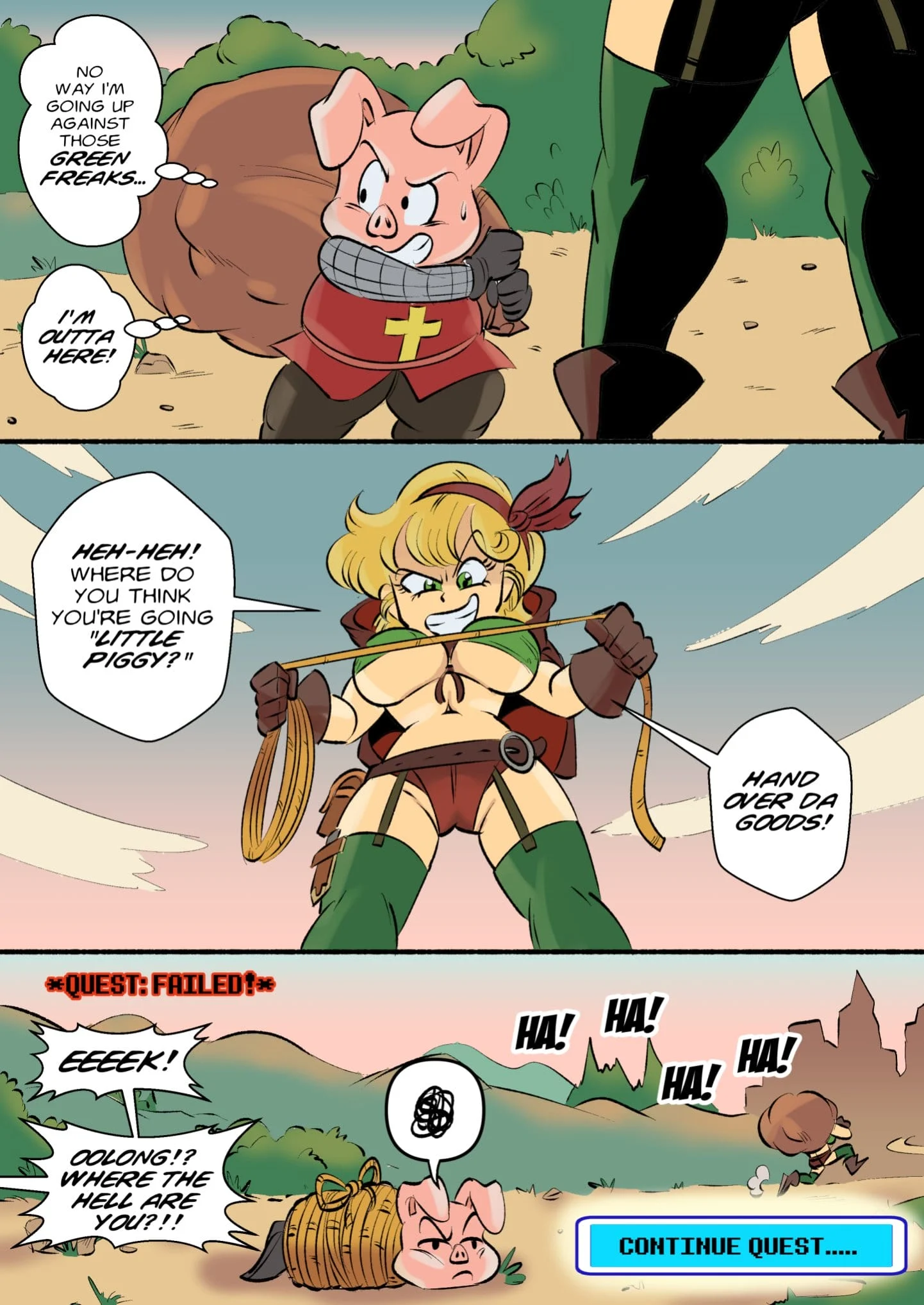 Dragon Ball Quest (Dragon Quest) [FunsexyDB] 1 . Dragon Ball Quest - Chapter 1 (Dragon Ball Z) [FunsexyDB] – page 10