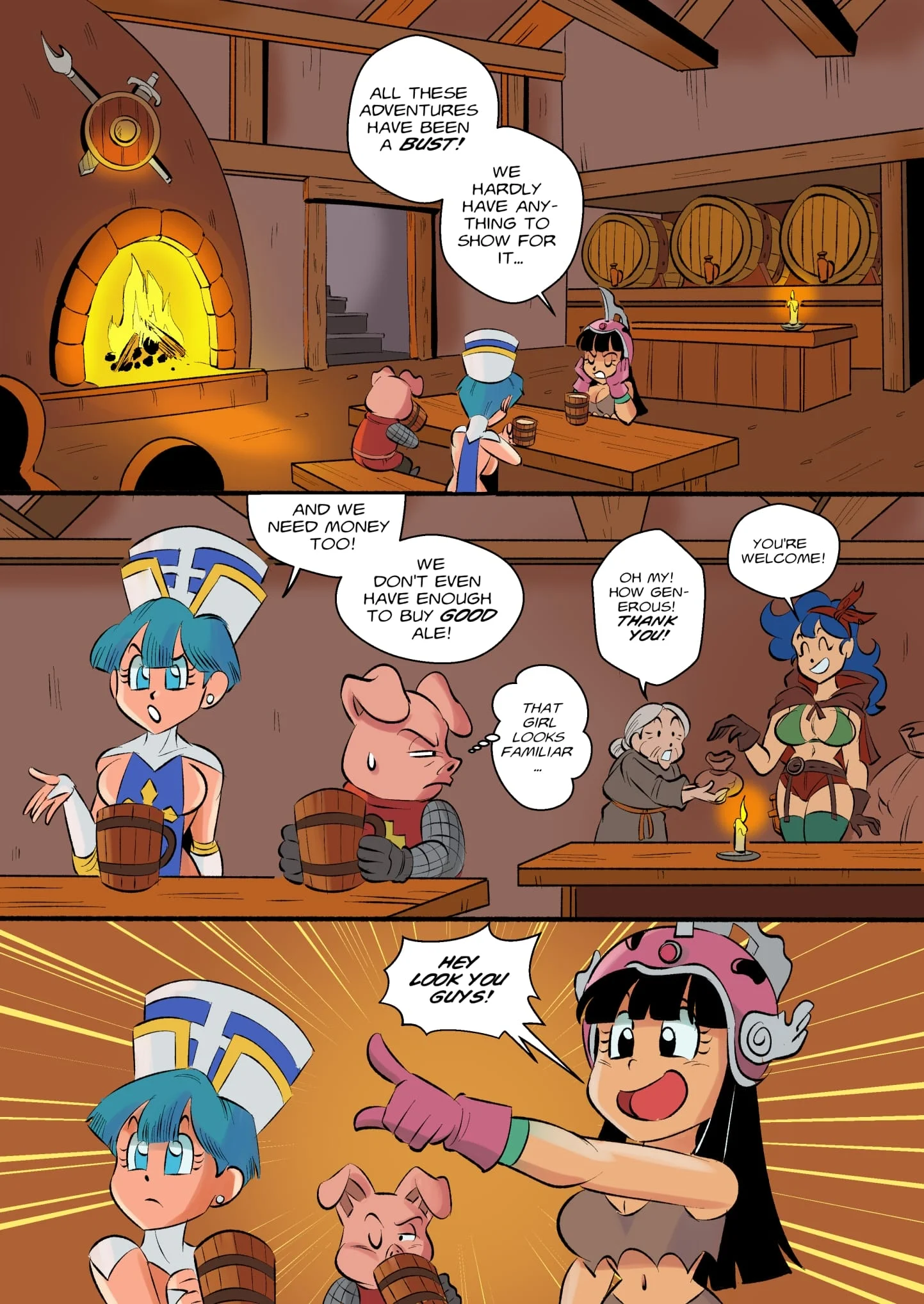 Dragon Ball Quest (Dragon Quest) [FunsexyDB] 1 . Dragon Ball Quest - Chapter 1 (Dragon Ball Z) [FunsexyDB] – page 11