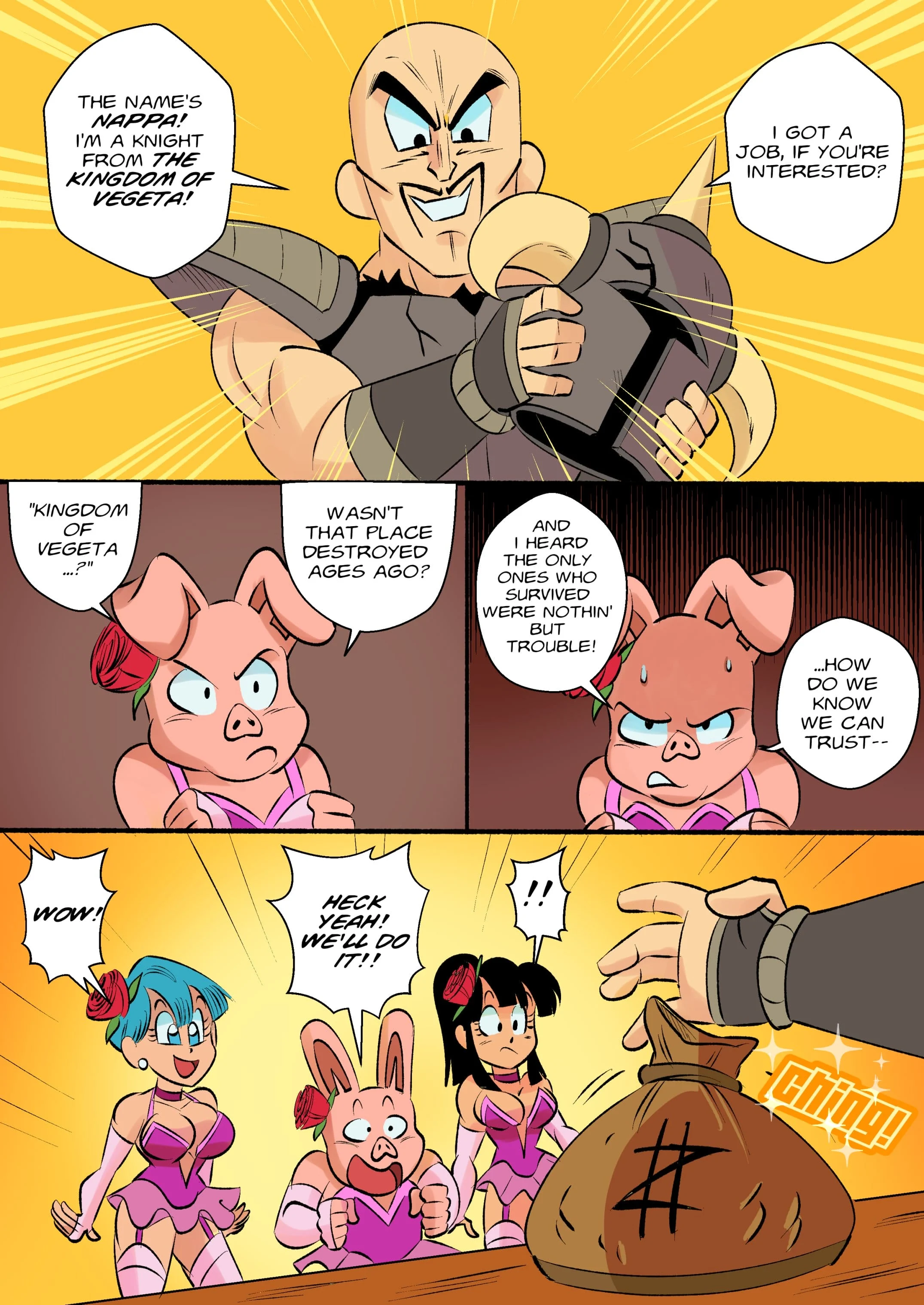 Dragon Ball Quest (Dragon Quest) [FunsexyDB] 1 . Dragon Ball Quest - Chapter 1 (Dragon Ball Z) [FunsexyDB] – page 16