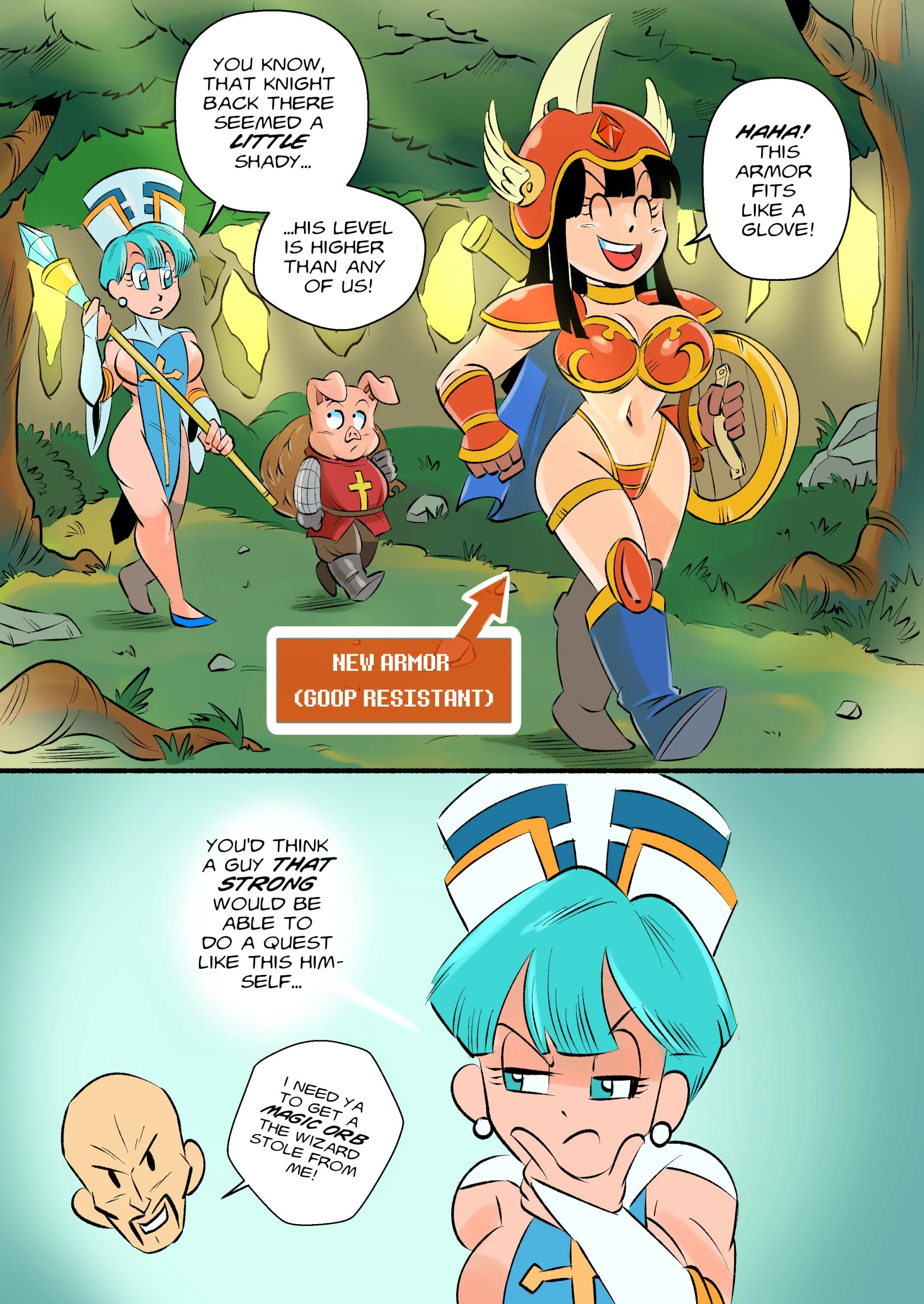 Dragon Ball Quest (Dragon Quest) [FunsexyDB] 1 . Dragon Ball Quest - Chapter 1 (Dragon Ball Z) [FunsexyDB] – page 17
