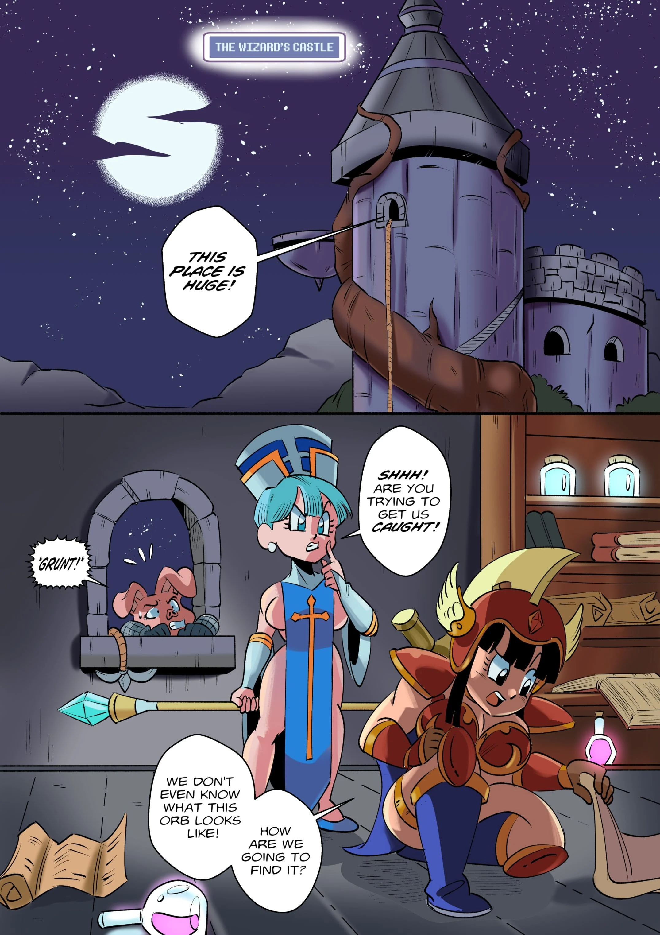 Dragon Ball Quest (Dragon Quest) [FunsexyDB] 1 . Dragon Ball Quest - Chapter 1 (Dragon Ball Z) [FunsexyDB] – page 19