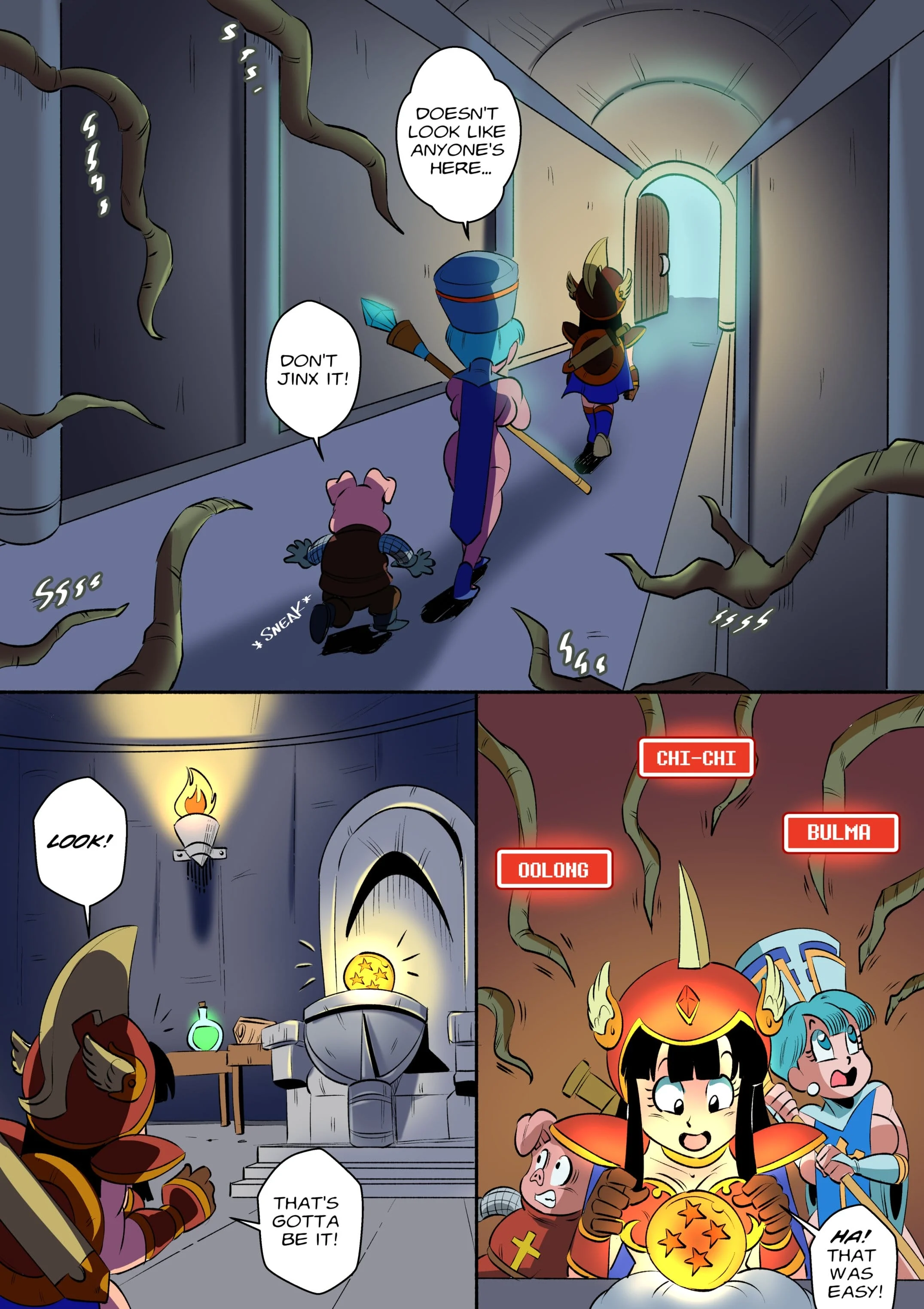 Dragon Ball Quest (Dragon Quest) [FunsexyDB] 1 . Dragon Ball Quest - Chapter 1 (Dragon Ball Z) [FunsexyDB] – page 20