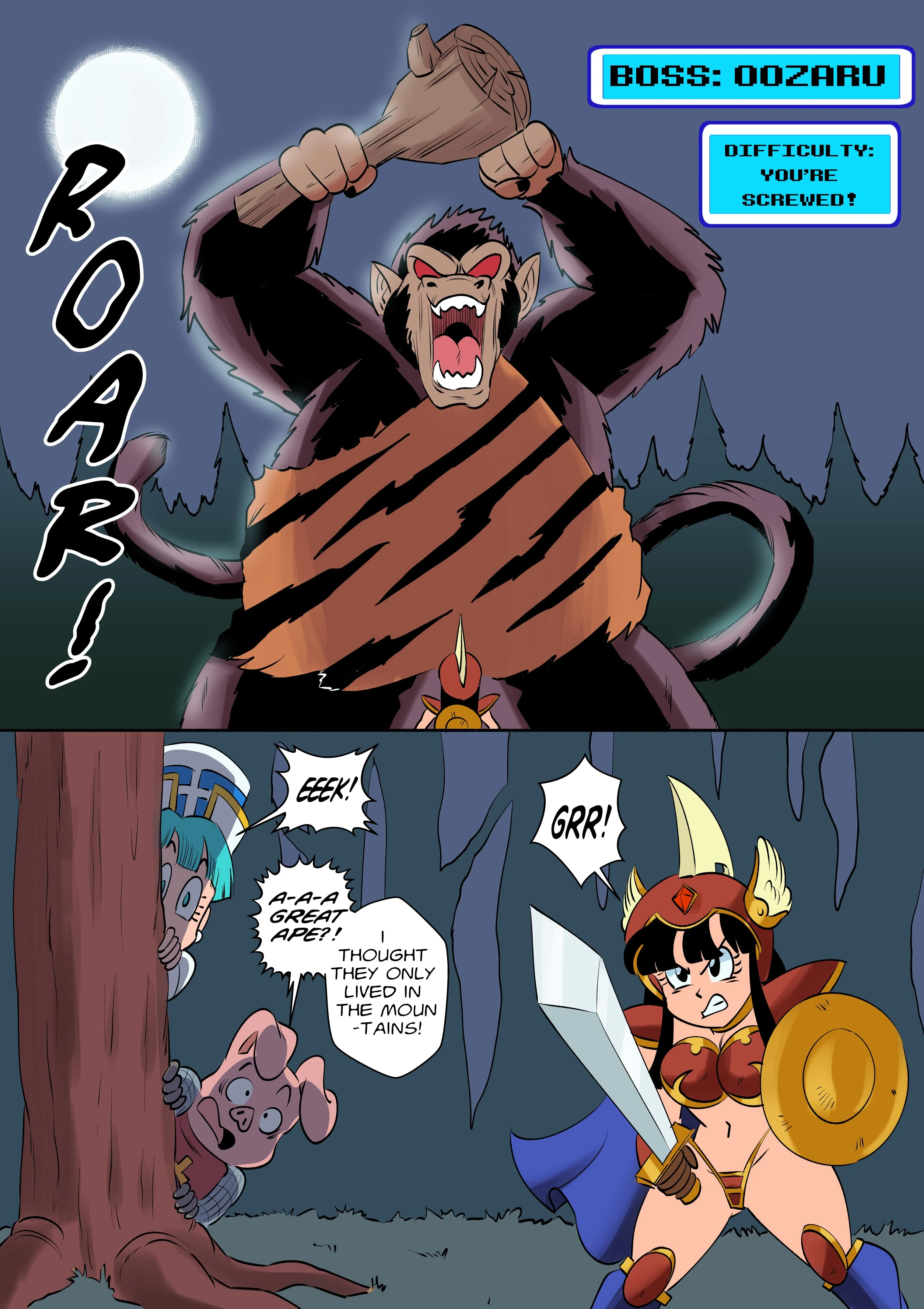 Dragon Ball Quest (Dragon Quest) [FunsexyDB] 1 . Dragon Ball Quest - Chapter 1 (Dragon Ball Z) [FunsexyDB] – page 31