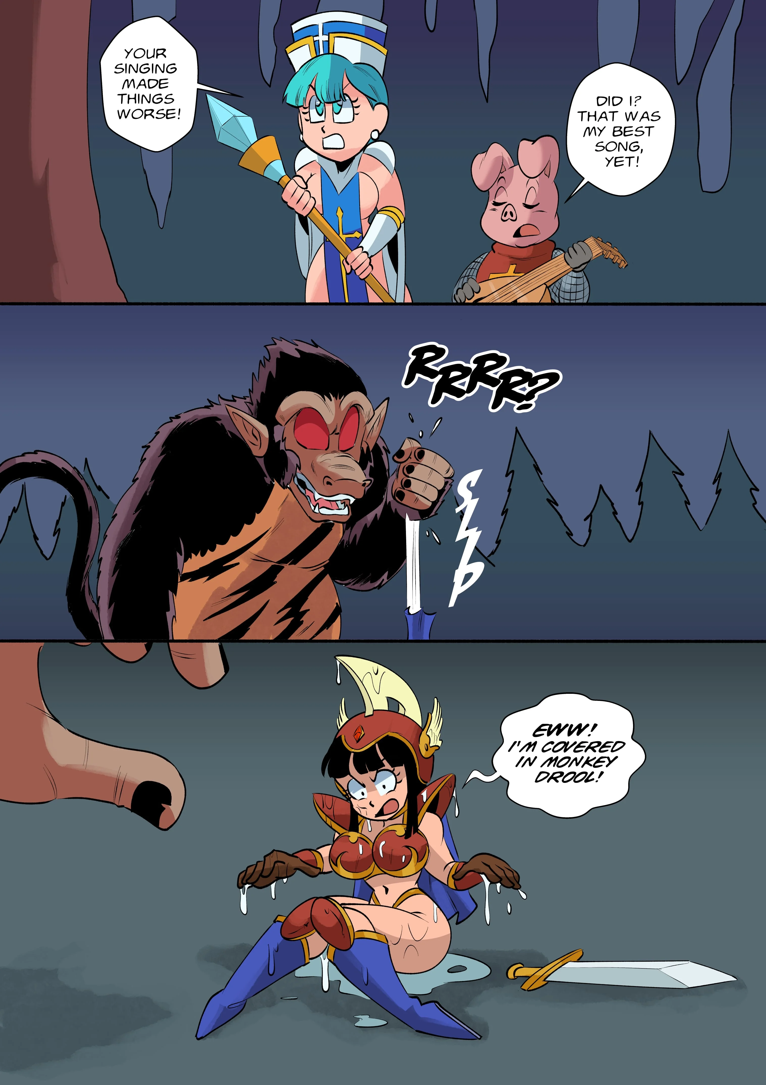 Dragon Ball Quest (Dragon Quest) [FunsexyDB] 1 . Dragon Ball Quest - Chapter 1 (Dragon Ball Z) [FunsexyDB] – page 37