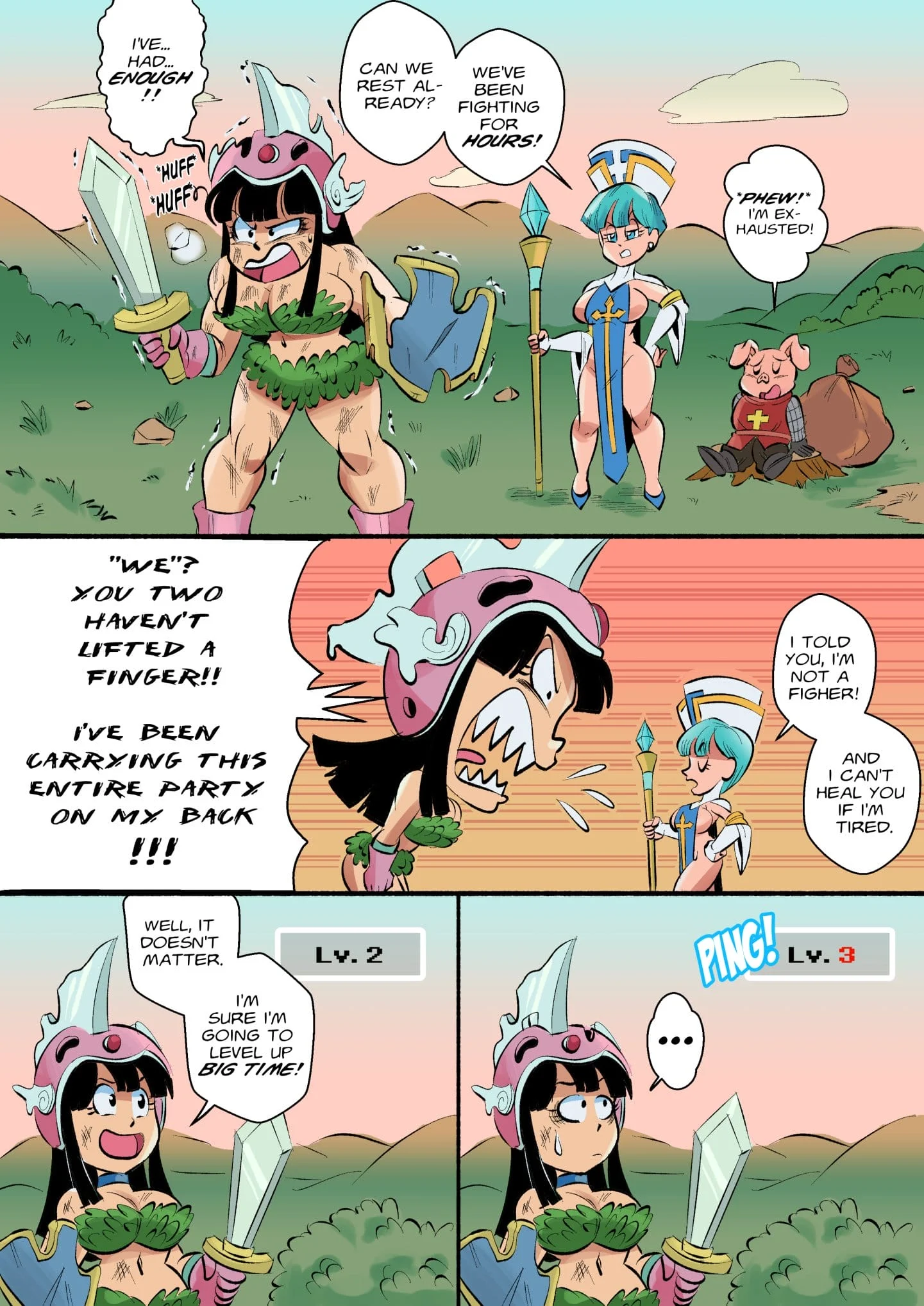 Dragon Ball Quest (Dragon Quest) [FunsexyDB] 1 . Dragon Ball Quest - Chapter 1 (Dragon Ball Z) [FunsexyDB] – page 6