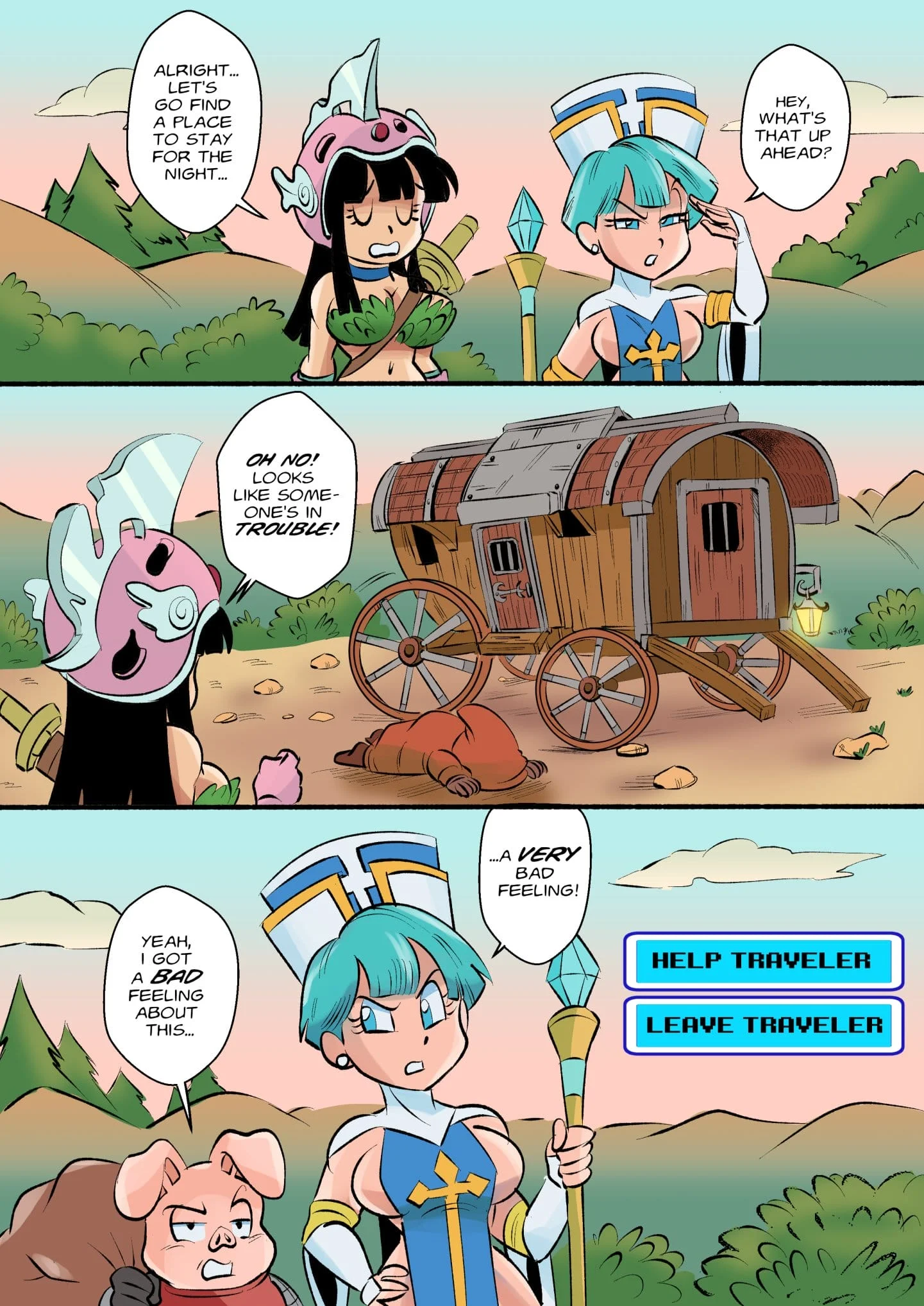 Dragon Ball Quest (Dragon Quest) [FunsexyDB] 1 . Dragon Ball Quest - Chapter 1 (Dragon Ball Z) [FunsexyDB] – page 7