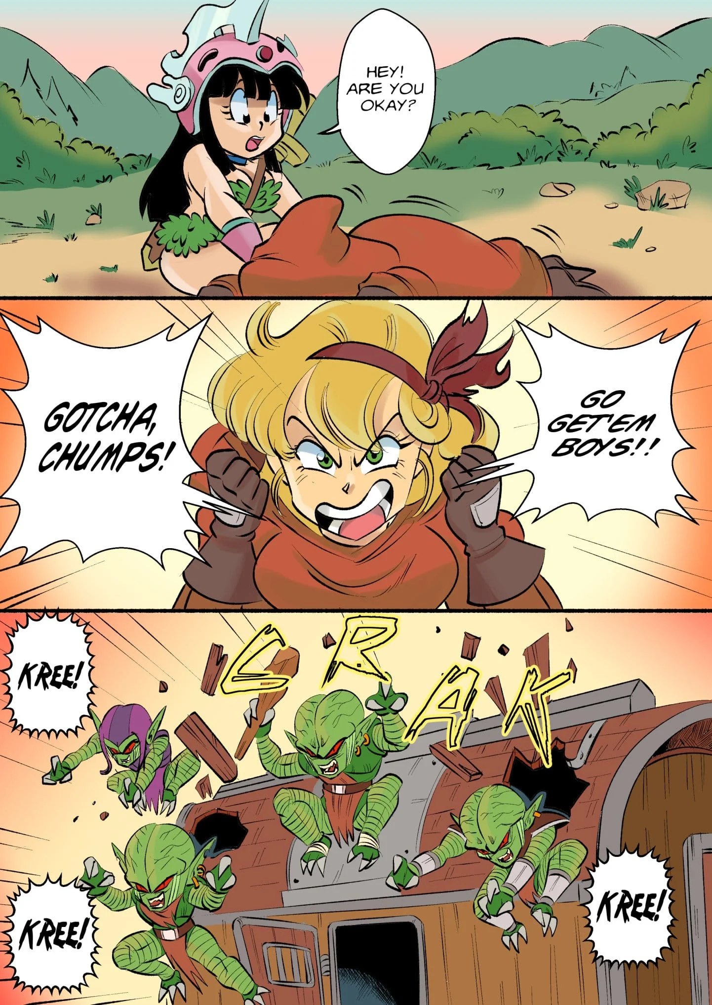 Dragon Ball Quest (Dragon Quest) [FunsexyDB] 1 . Dragon Ball Quest - Chapter 1 (Dragon Ball Z) [FunsexyDB] – page 8