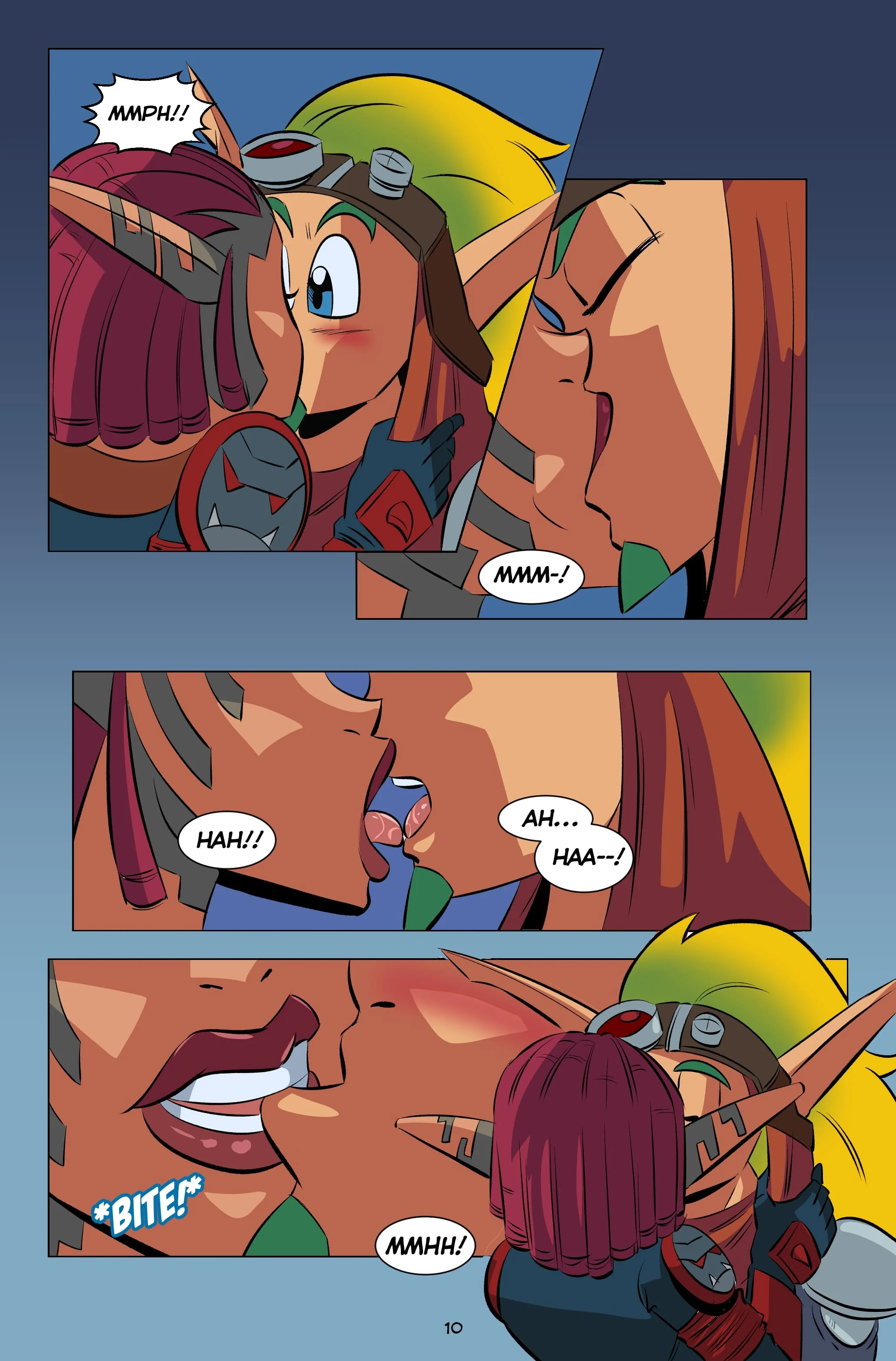 Jak and Ashelin: Stakeout [FunsexyDB] 1 . Jak and Ashelin: Stakeout - Chapter 1 [FunsexyDB] – page 11