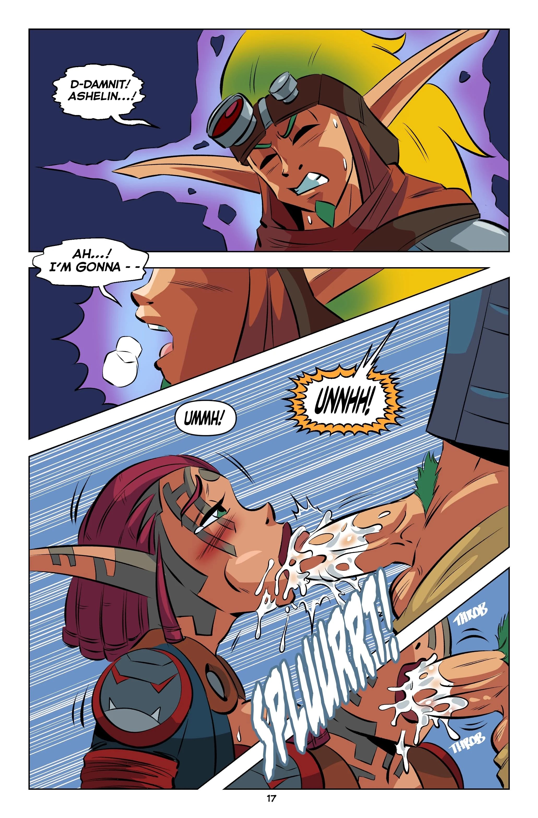 Jak and Ashelin: Stakeout [FunsexyDB] 1 . Jak and Ashelin: Stakeout - Chapter 1 [FunsexyDB] – page 18