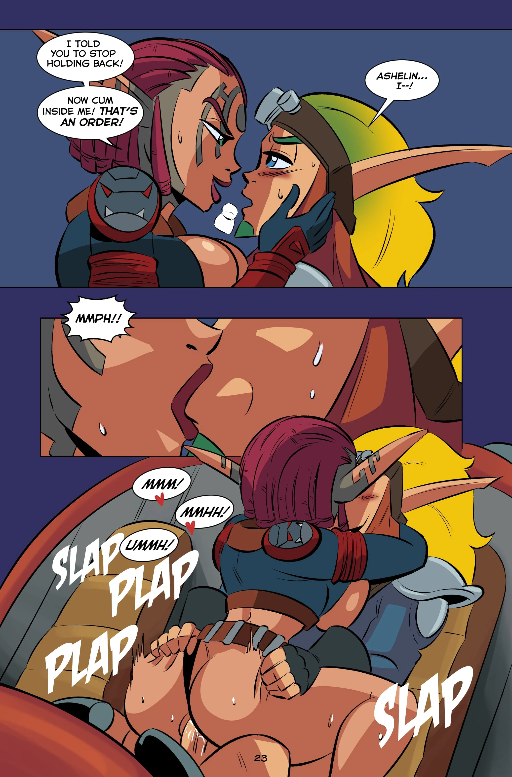 Jak and Ashelin: Stakeout [FunsexyDB] 1 . Jak and Ashelin: Stakeout - Chapter 1 [FunsexyDB] – page 24