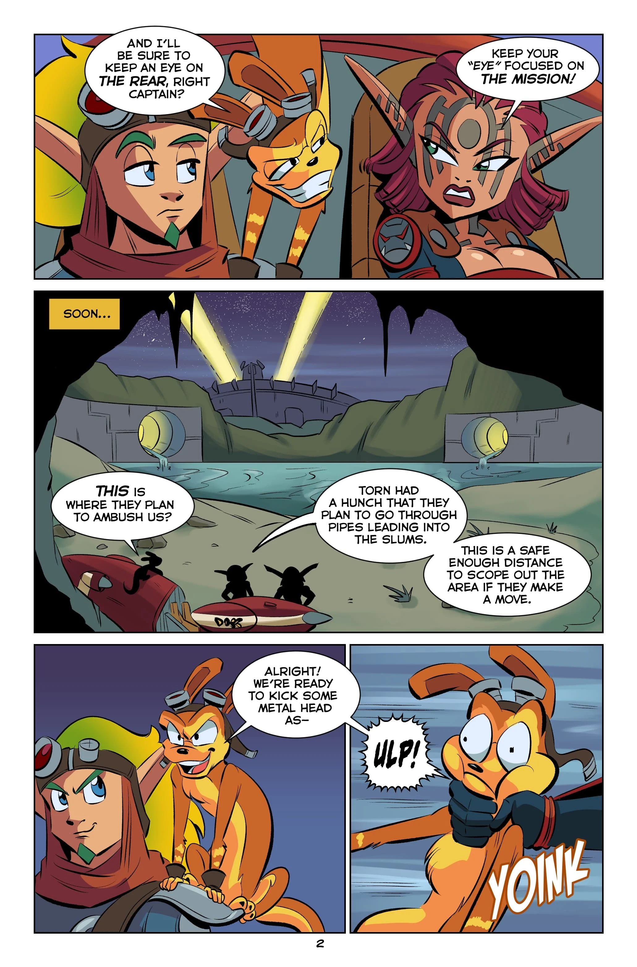 Jak and Ashelin: Stakeout [FunsexyDB] 1 . Jak and Ashelin: Stakeout - Chapter 1 [FunsexyDB] – page 3