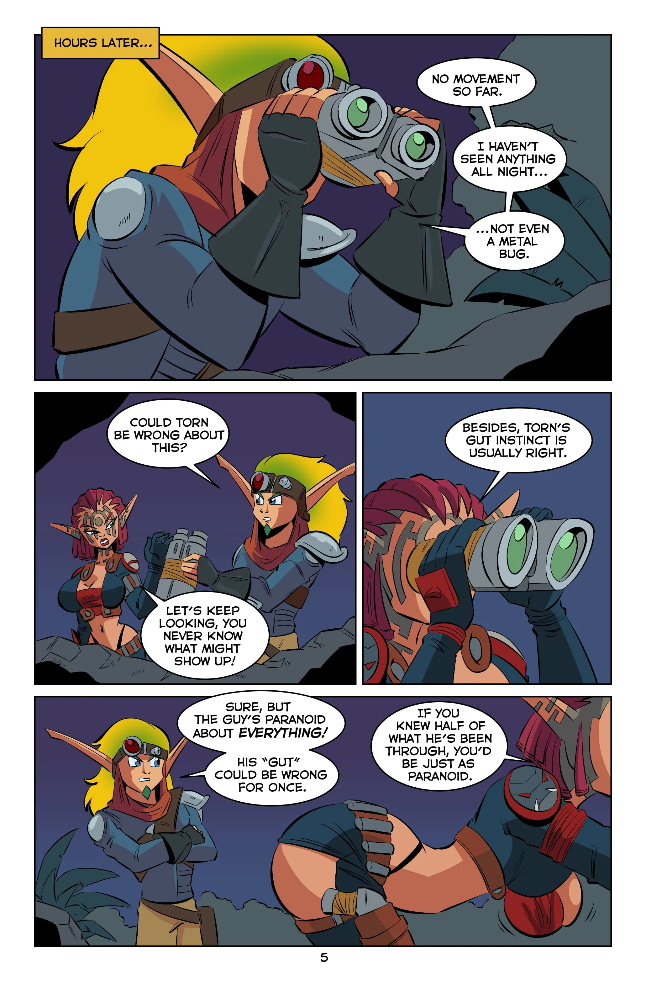 Jak and Ashelin: Stakeout [FunsexyDB] 1 . Jak and Ashelin: Stakeout - Chapter 1 [FunsexyDB] – page 6