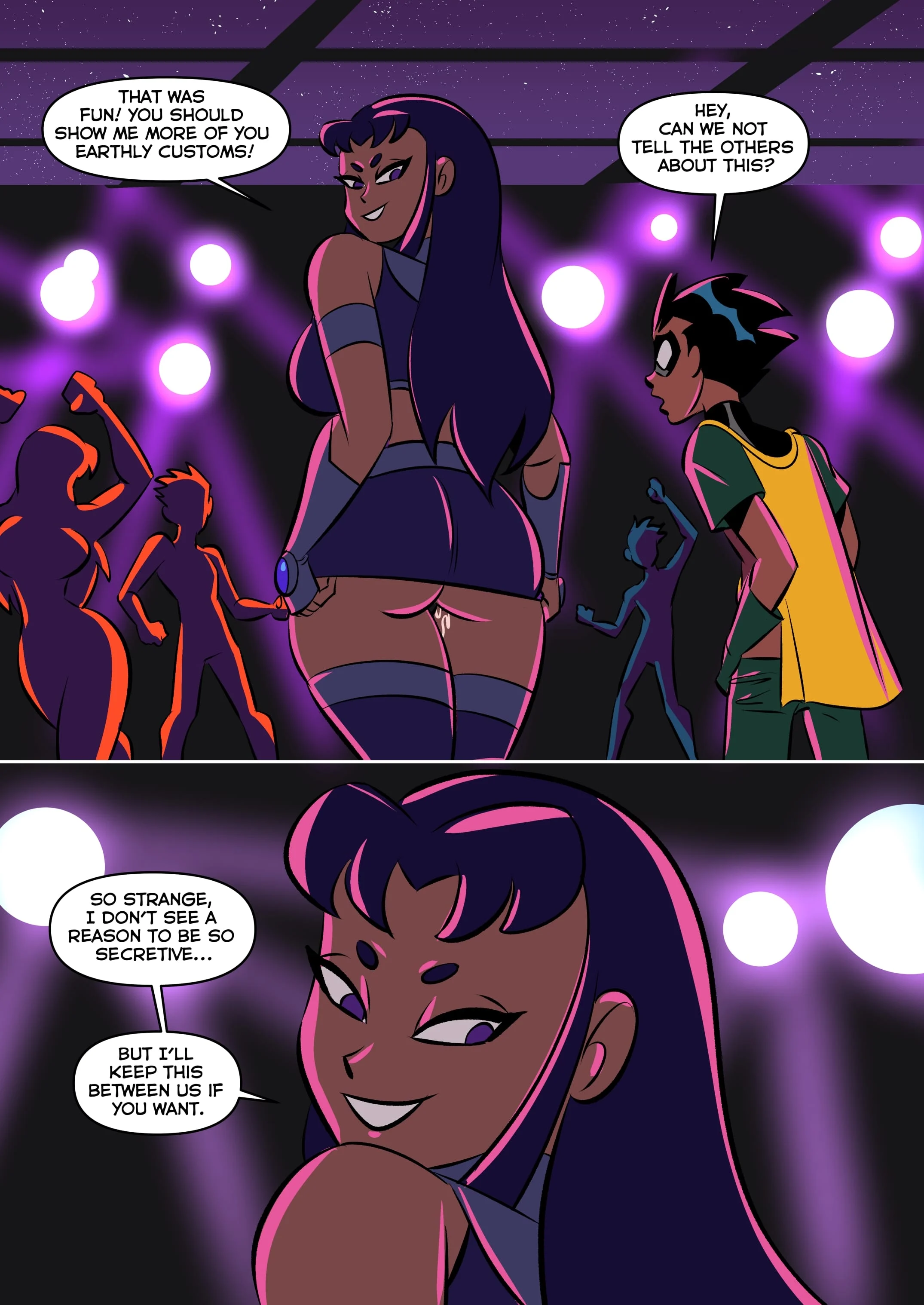 Dance With Me! (Teen Titans) [Glassfish] 1 . Dance With Me! - Chapter 1 (Teen Titans) [Glassfish] – page 13