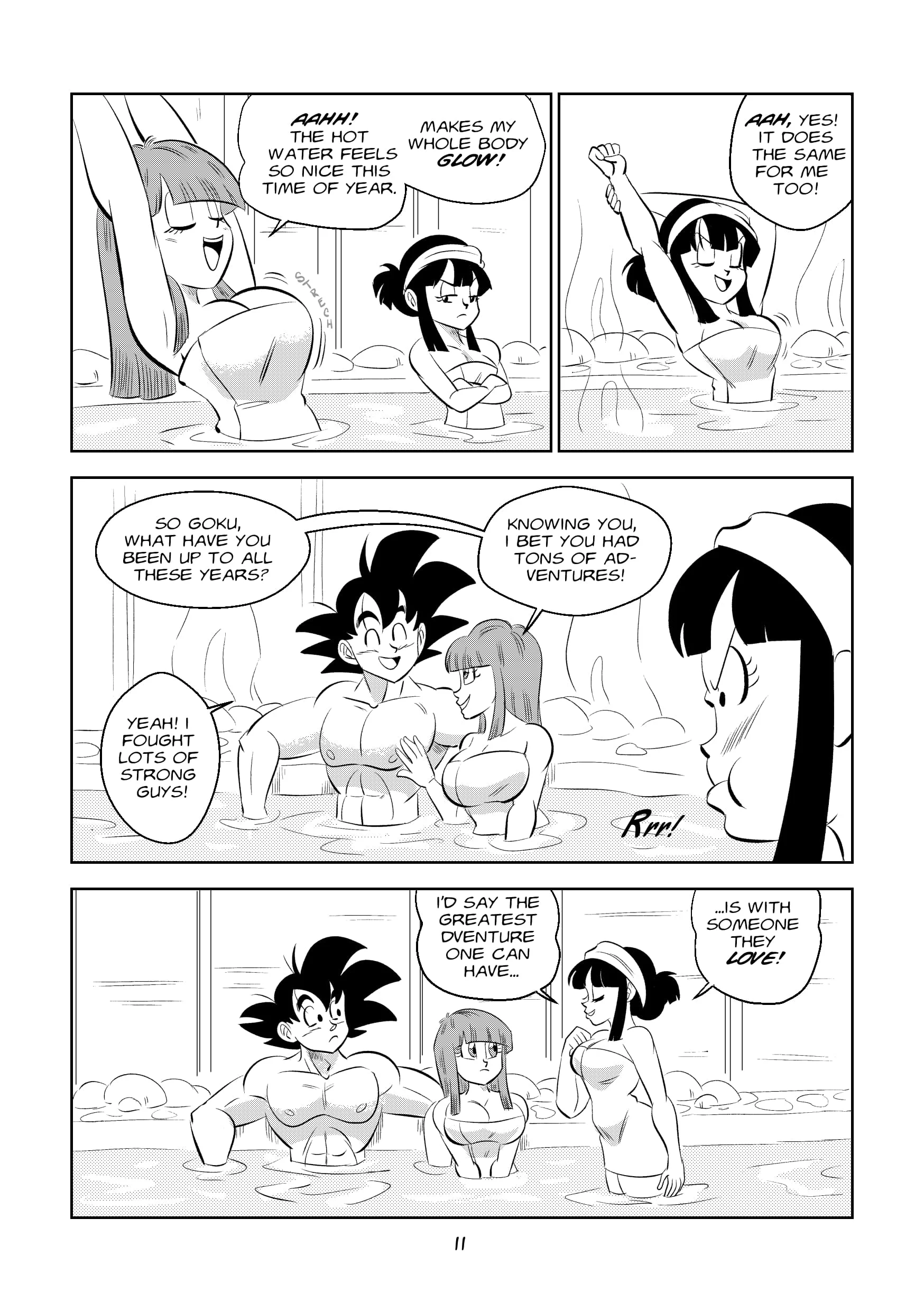 Return to Jingle Village (Dragon Ball) [FunsexyDB] 1 . Return to Jingle Village - Chapter 1 (Dragon Ball) [FunsexyDB] – page 11
