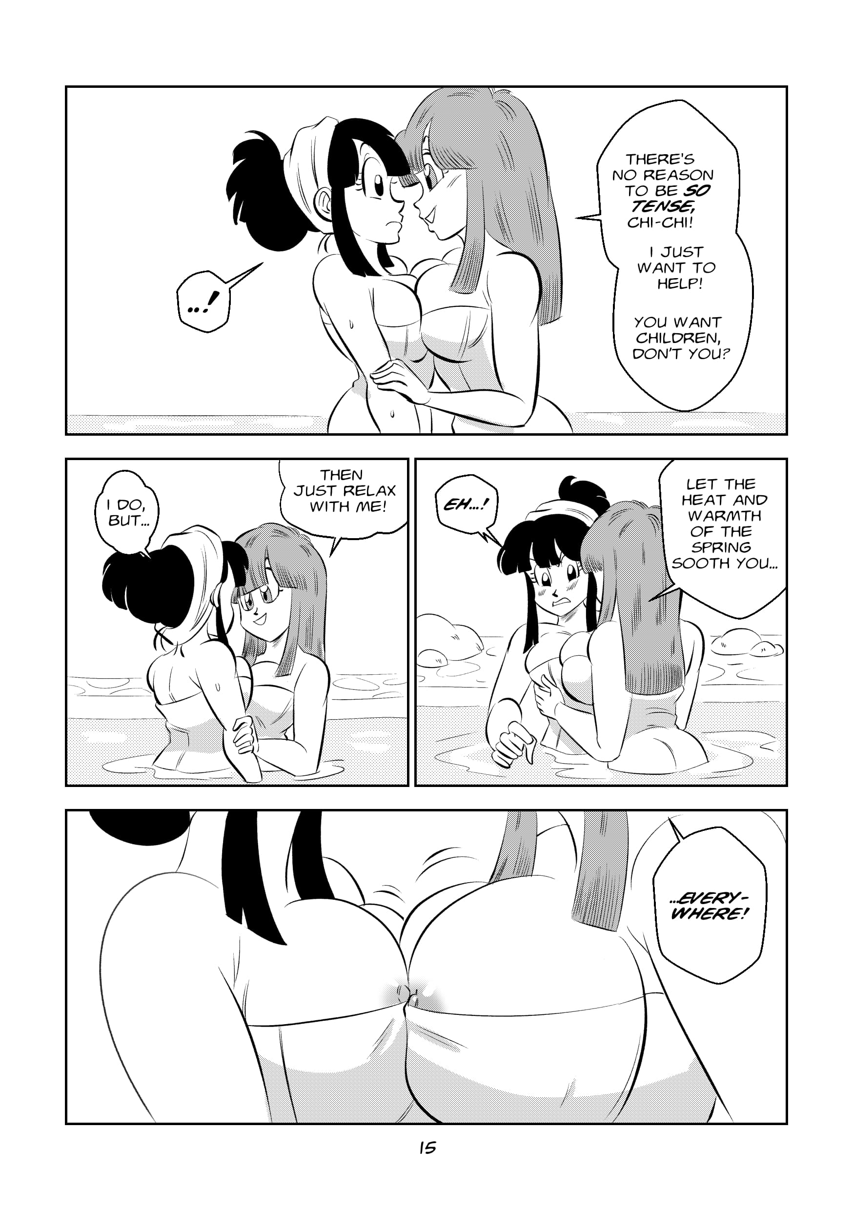 Return to Jingle Village (Dragon Ball) [FunsexyDB] 1 . Return to Jingle Village - Chapter 1 (Dragon Ball) [FunsexyDB] – page 15