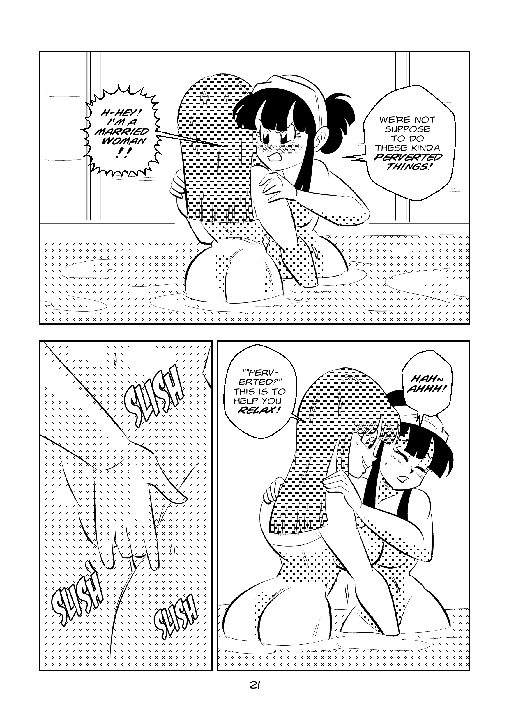 Return to Jingle Village (Dragon Ball) [FunsexyDB] 1 . Return to Jingle Village - Chapter 1 (Dragon Ball) [FunsexyDB] – page 21