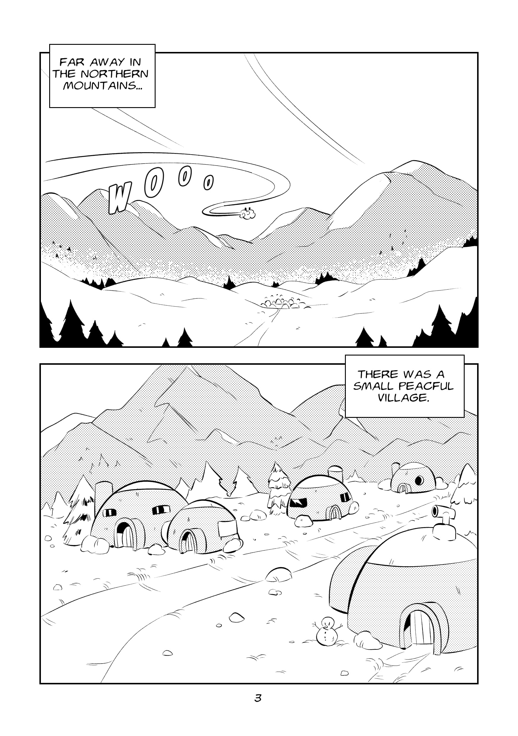 Return to Jingle Village (Dragon Ball) [FunsexyDB] 1 . Return to Jingle Village - Chapter 1 (Dragon Ball) [FunsexyDB] – page 3
