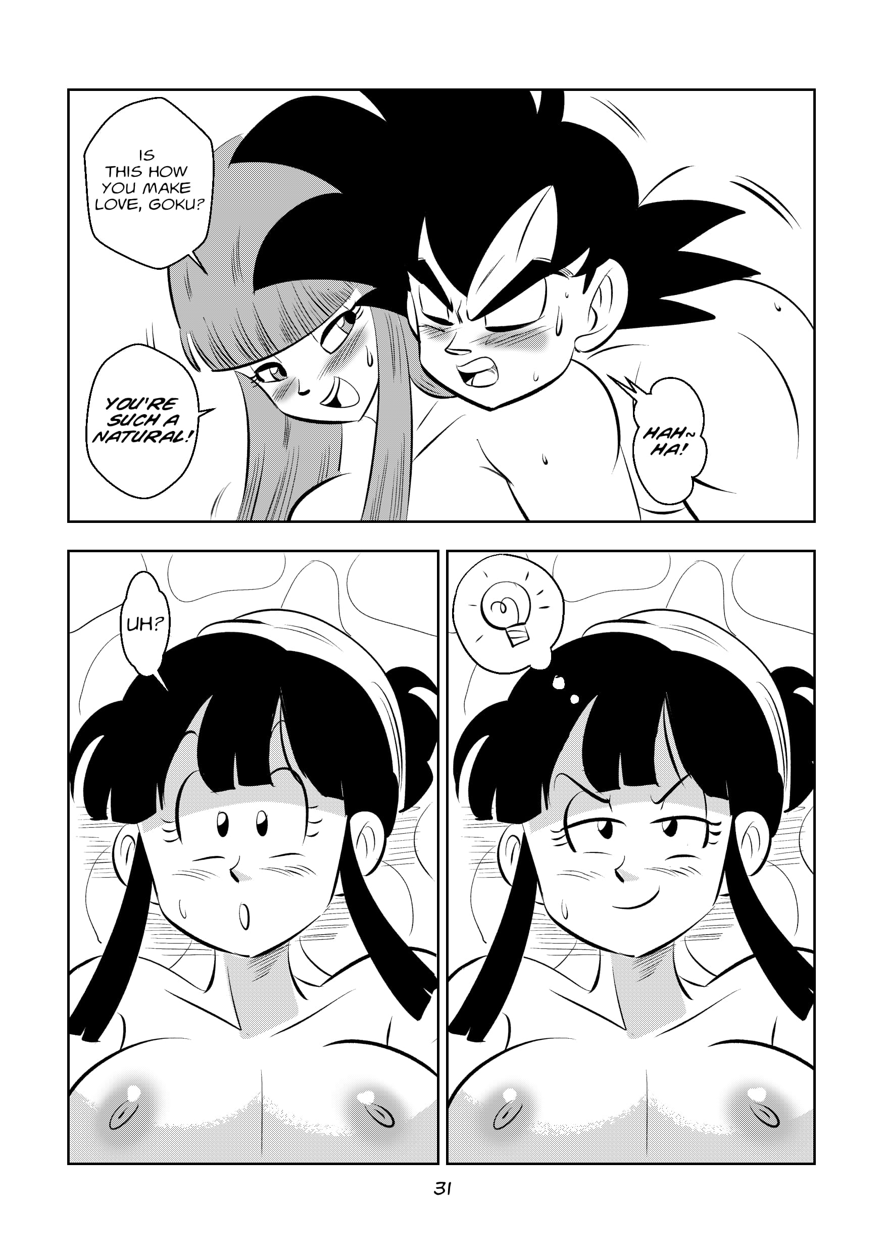 Return to Jingle Village (Dragon Ball) [FunsexyDB] 1 . Return to Jingle Village - Chapter 1 (Dragon Ball) [FunsexyDB] – page 31