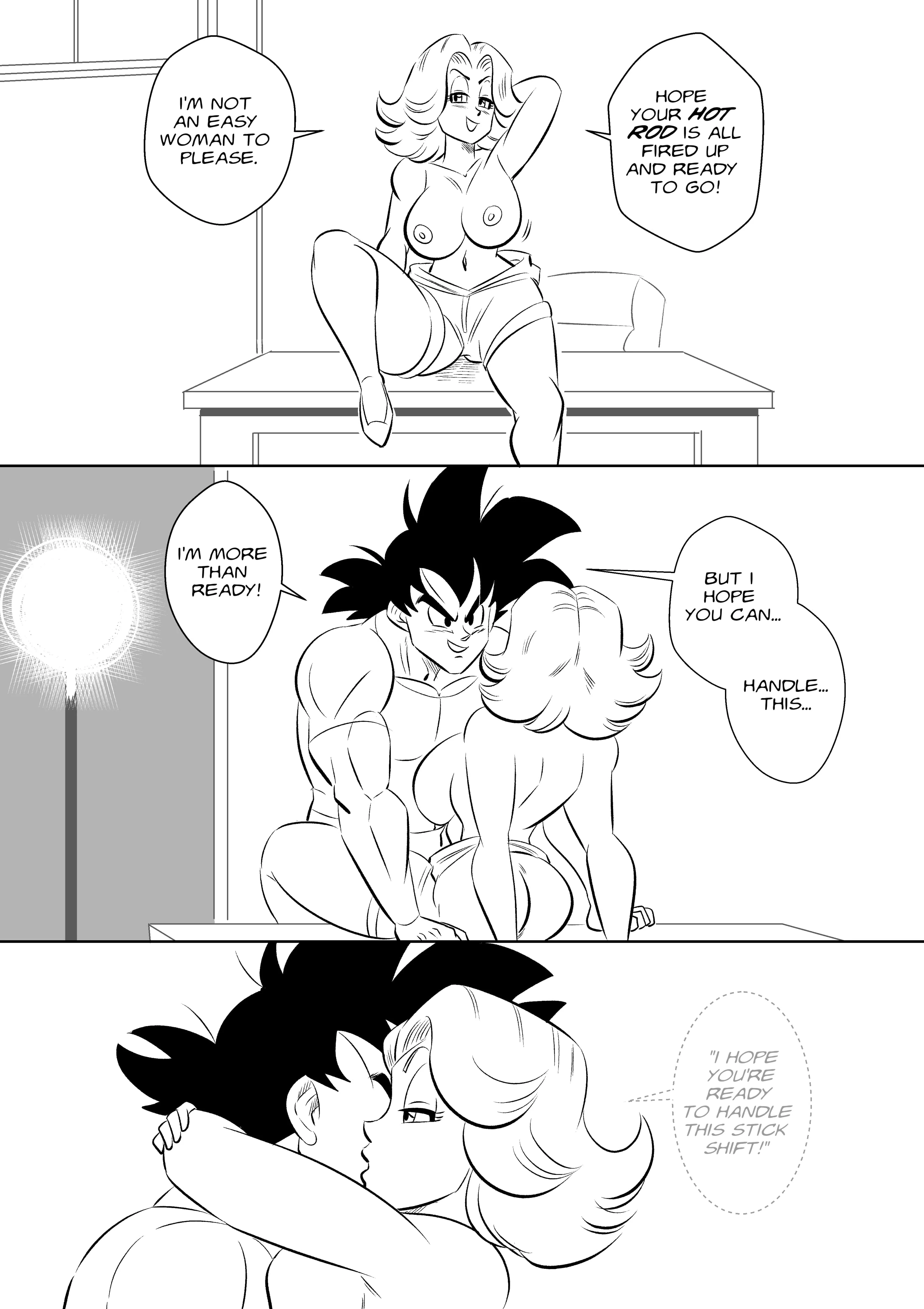 On Set (Dragon Ball Z) [FunsexyDB] 1 . On Set - Chapter 1 (Dragon Ball Z) [FunsexyDB] – page 13