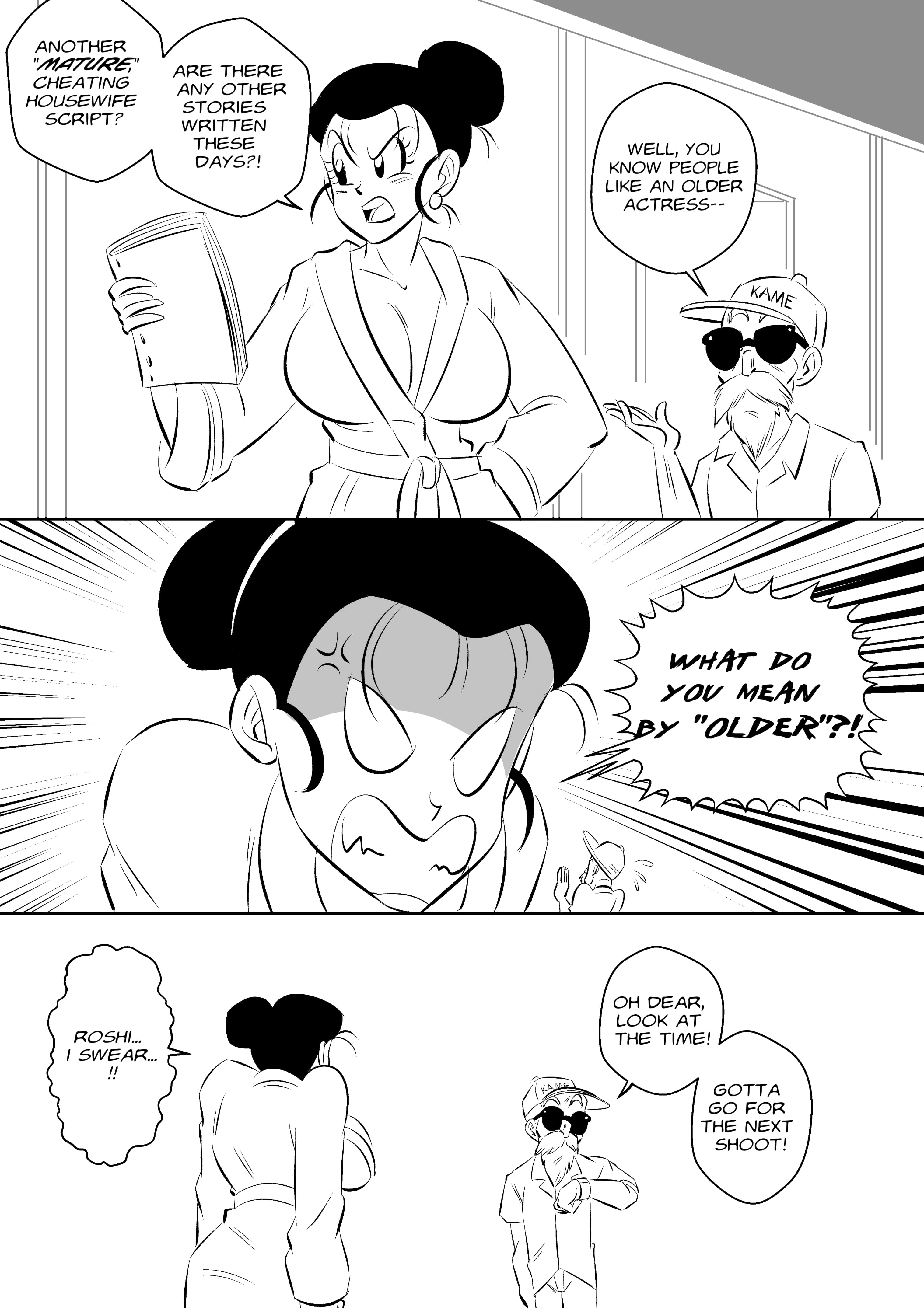 On Set (Dragon Ball Z) [FunsexyDB] 1 . On Set - Chapter 1 (Dragon Ball Z) [FunsexyDB] – page 20