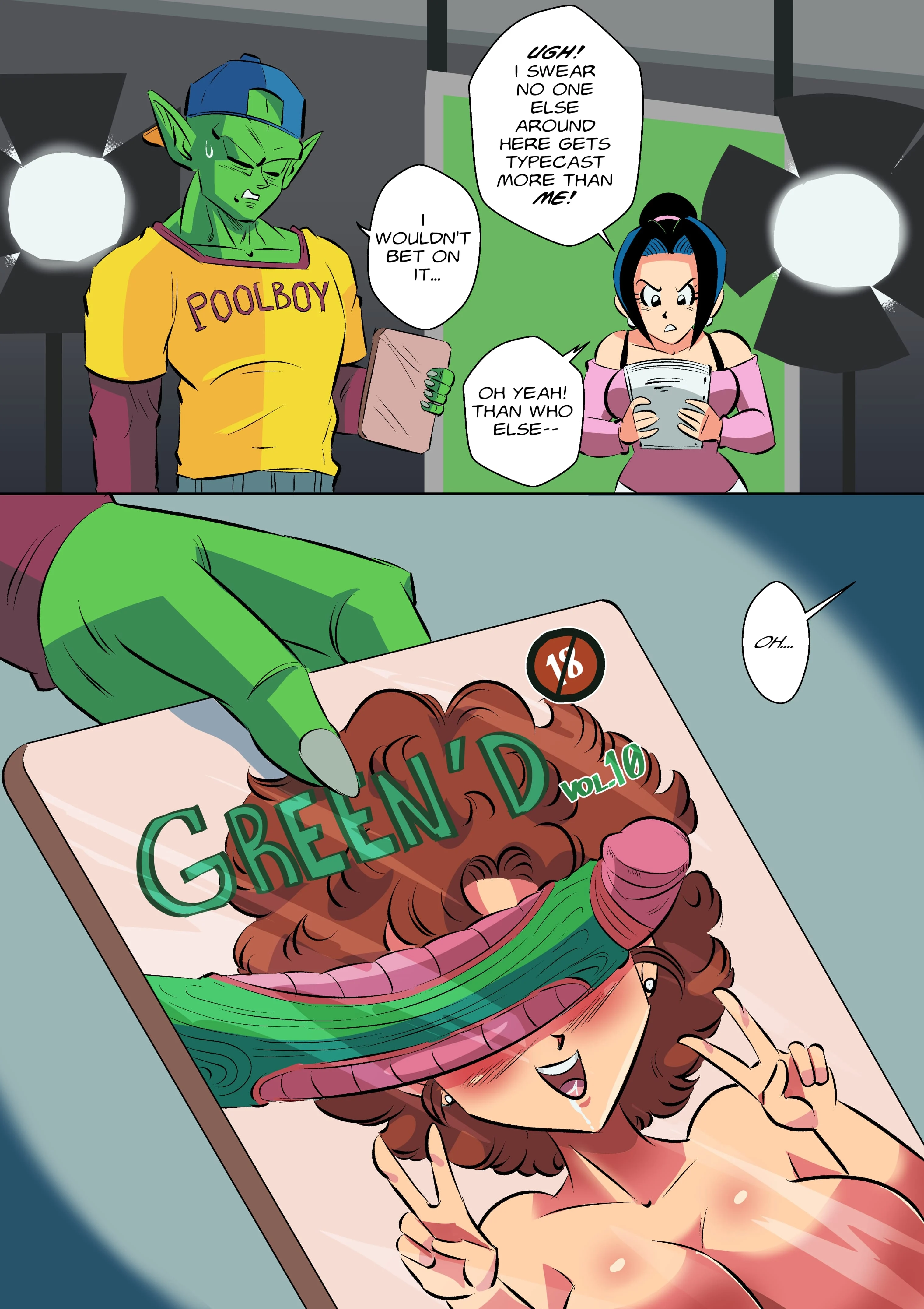 On Set (Dragon Ball Z) [FunsexyDB] 1 . On Set - Chapter 1 (Dragon Ball Z) [FunsexyDB] – page 49