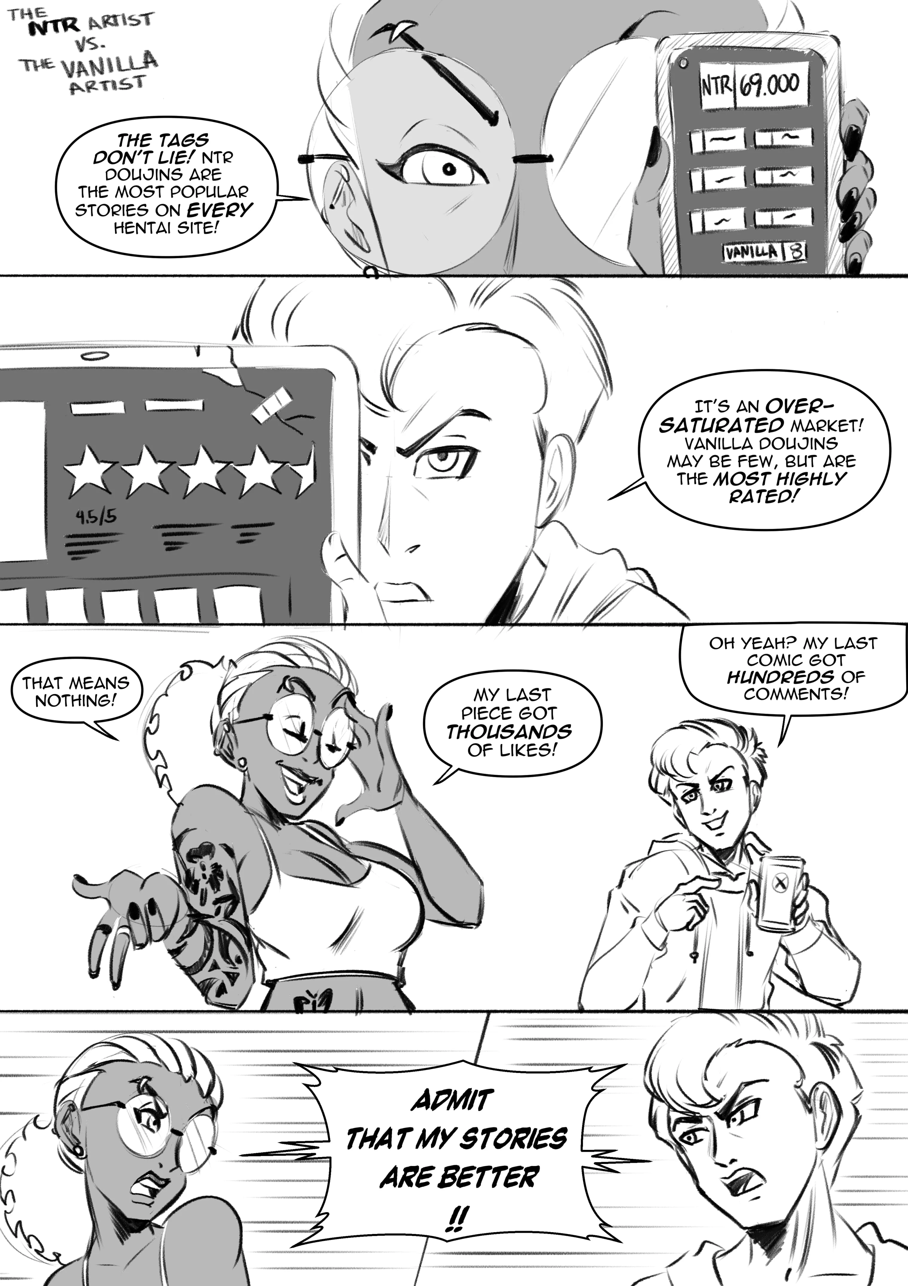 NTR artist vs Vanilla artist – page 4