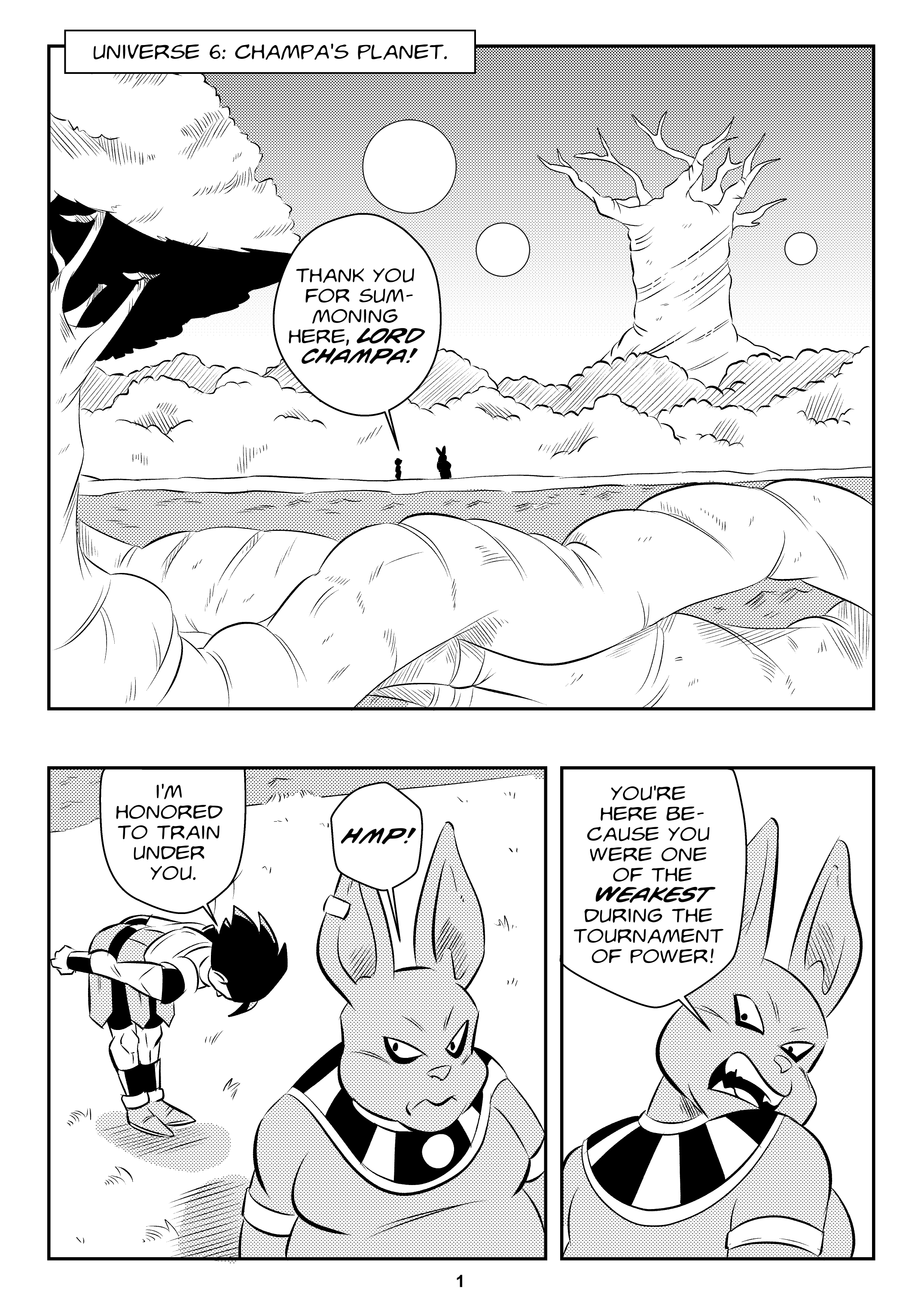 Heavenly Training (Dragon Ball Super) [FunsexyDB] 1 . Heavenly Training - Chapter 1 (Dragon Ball Super) [FunsexyDB] – page 2