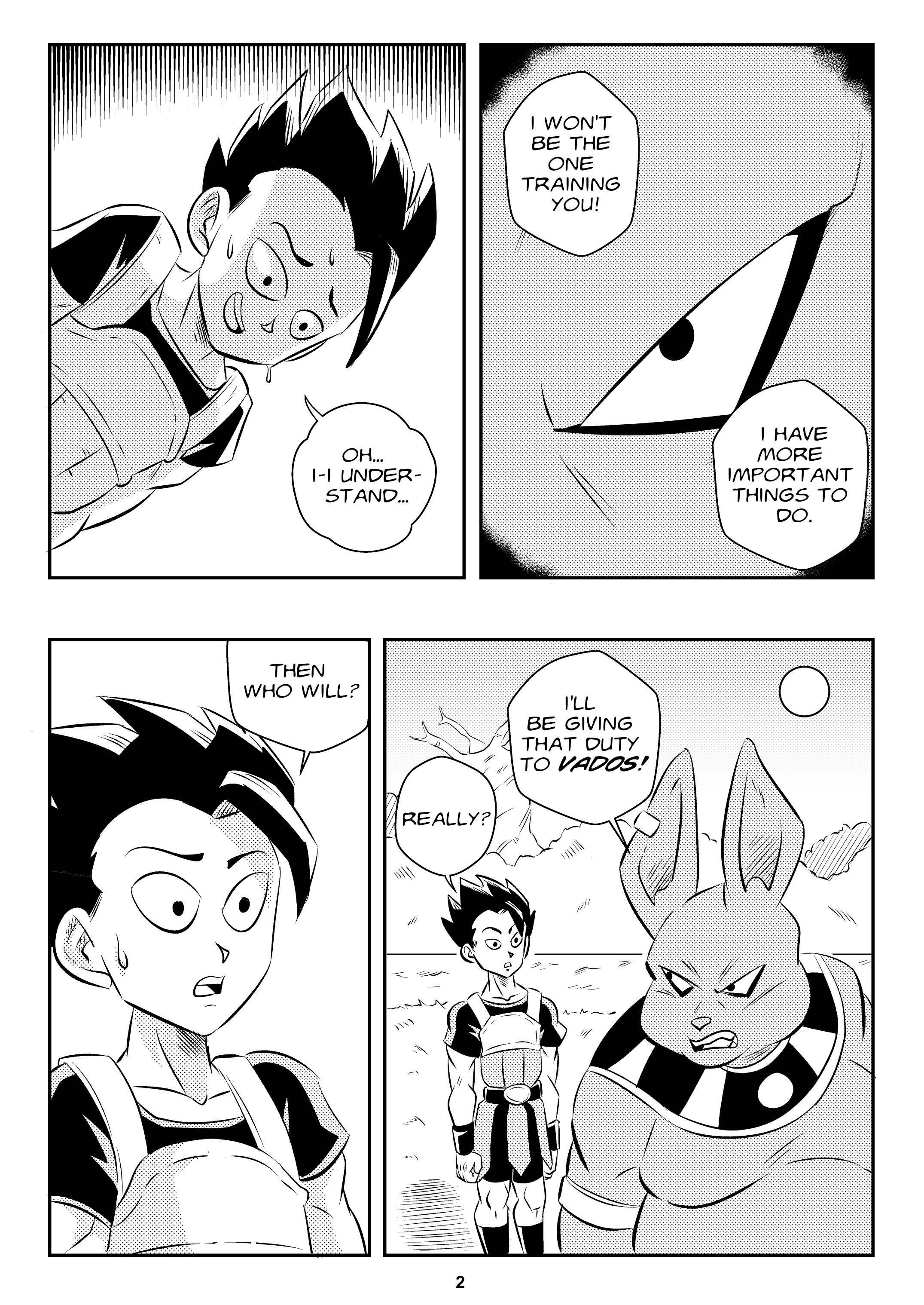 Heavenly Training (Dragon Ball Super) [FunsexyDB] 1 . Heavenly Training - Chapter 1 (Dragon Ball Super) [FunsexyDB] – page 3