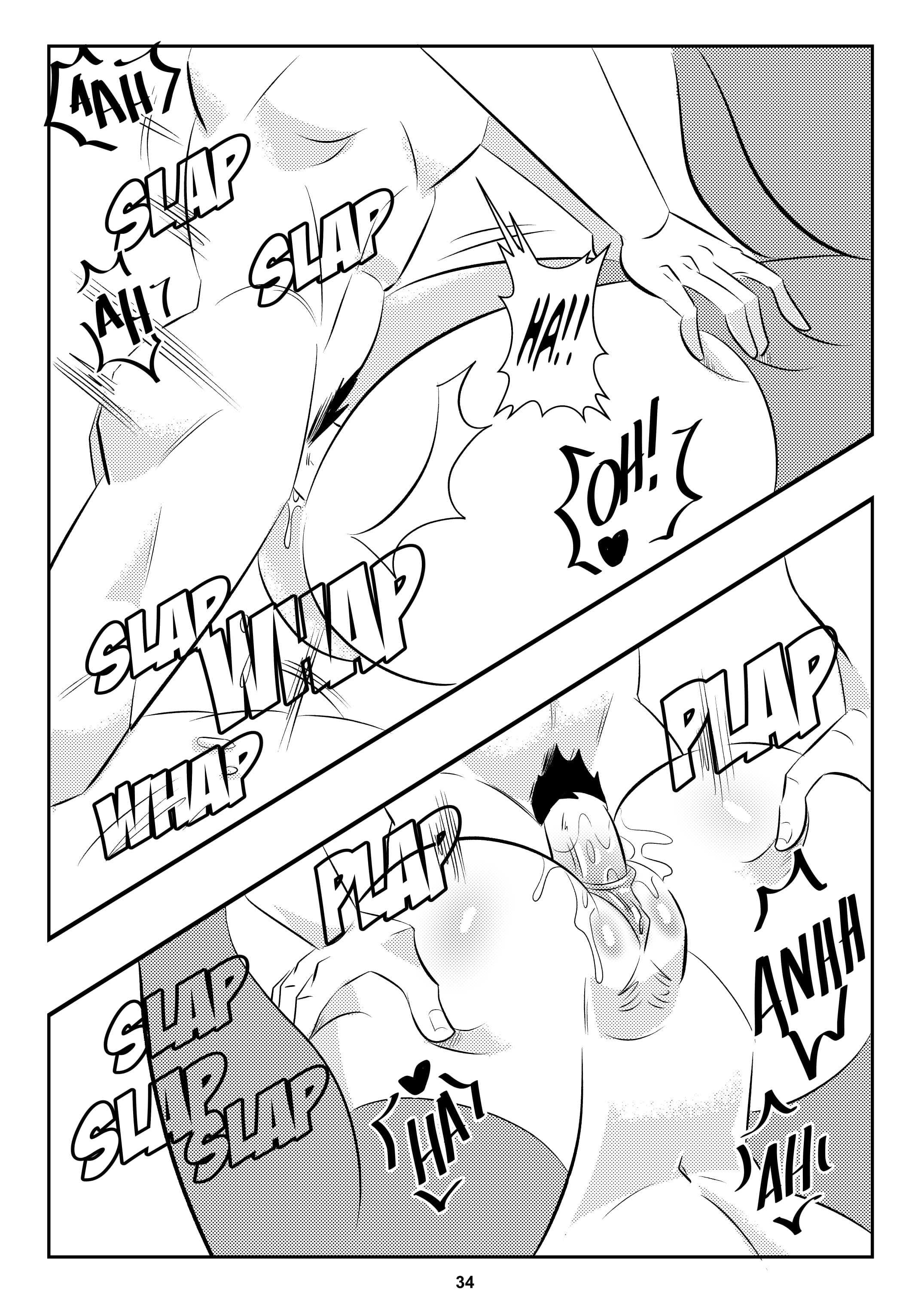 Heavenly Training (Dragon Ball Super) [FunsexyDB] 1 . Heavenly Training - Chapter 1 (Dragon Ball Super) [FunsexyDB] – page 35