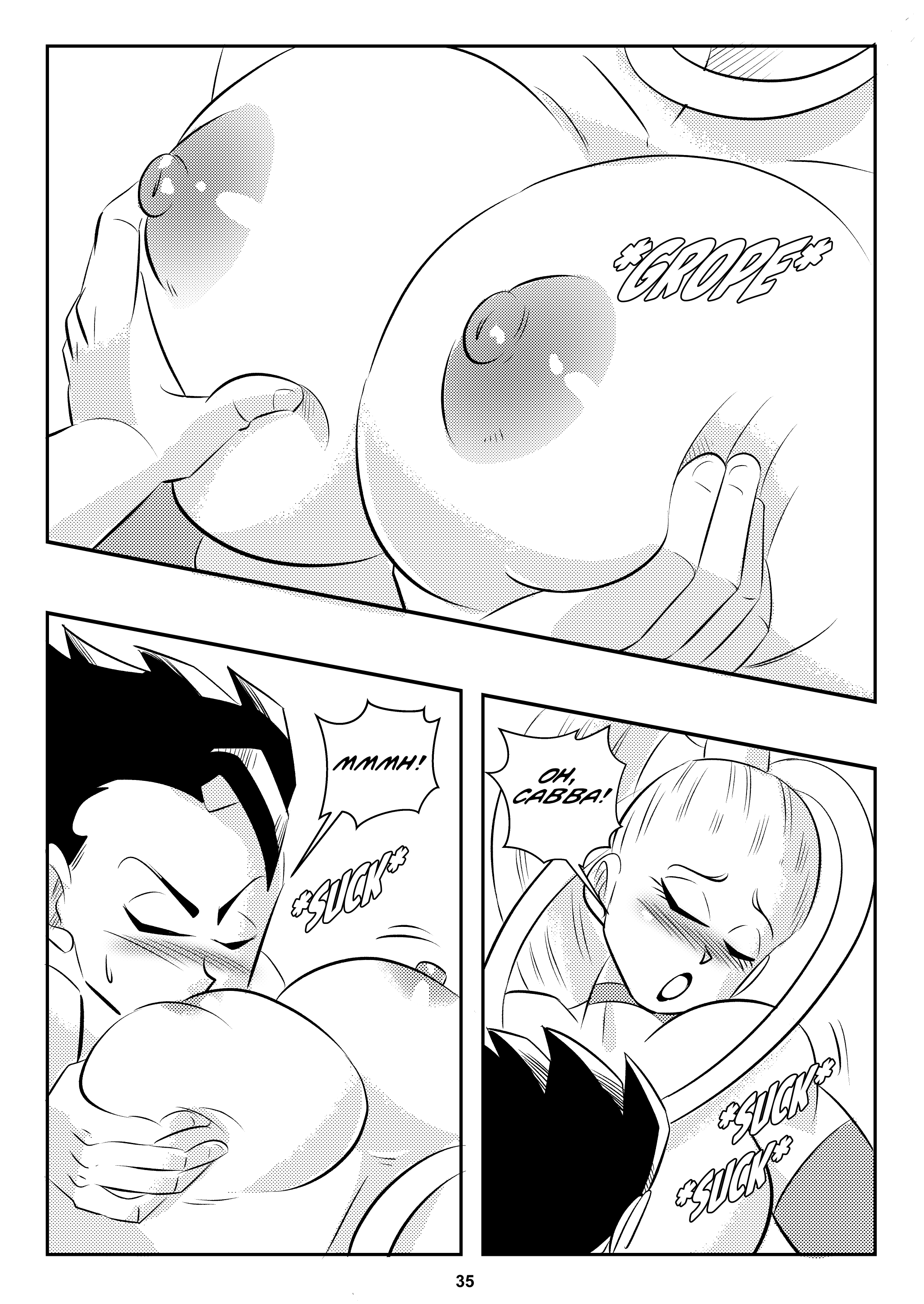 Heavenly Training (Dragon Ball Super) [FunsexyDB] 1 . Heavenly Training - Chapter 1 (Dragon Ball Super) [FunsexyDB] – page 36