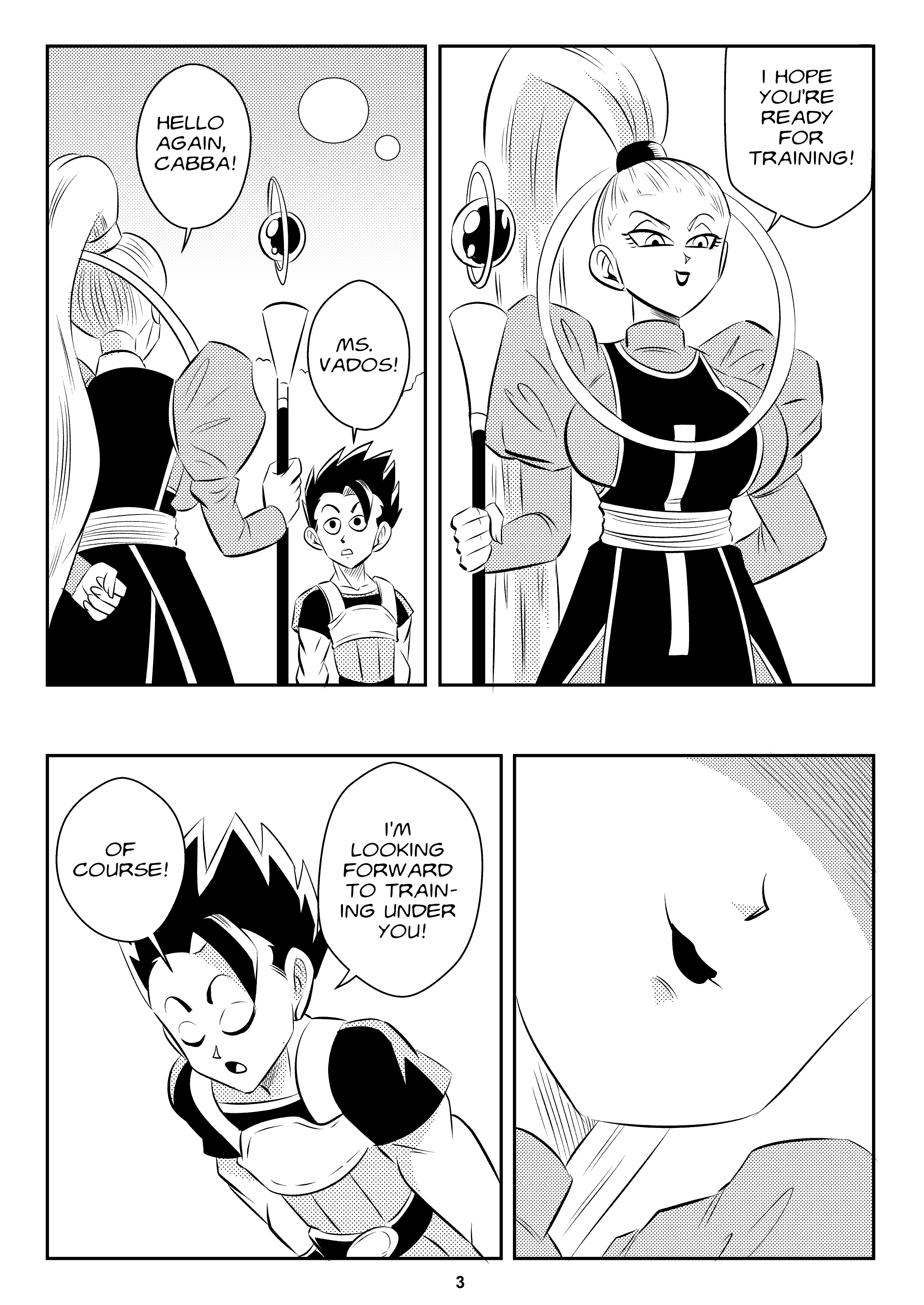 Heavenly Training (Dragon Ball Super) [FunsexyDB] 1 . Heavenly Training - Chapter 1 (Dragon Ball Super) [FunsexyDB] – page 4
