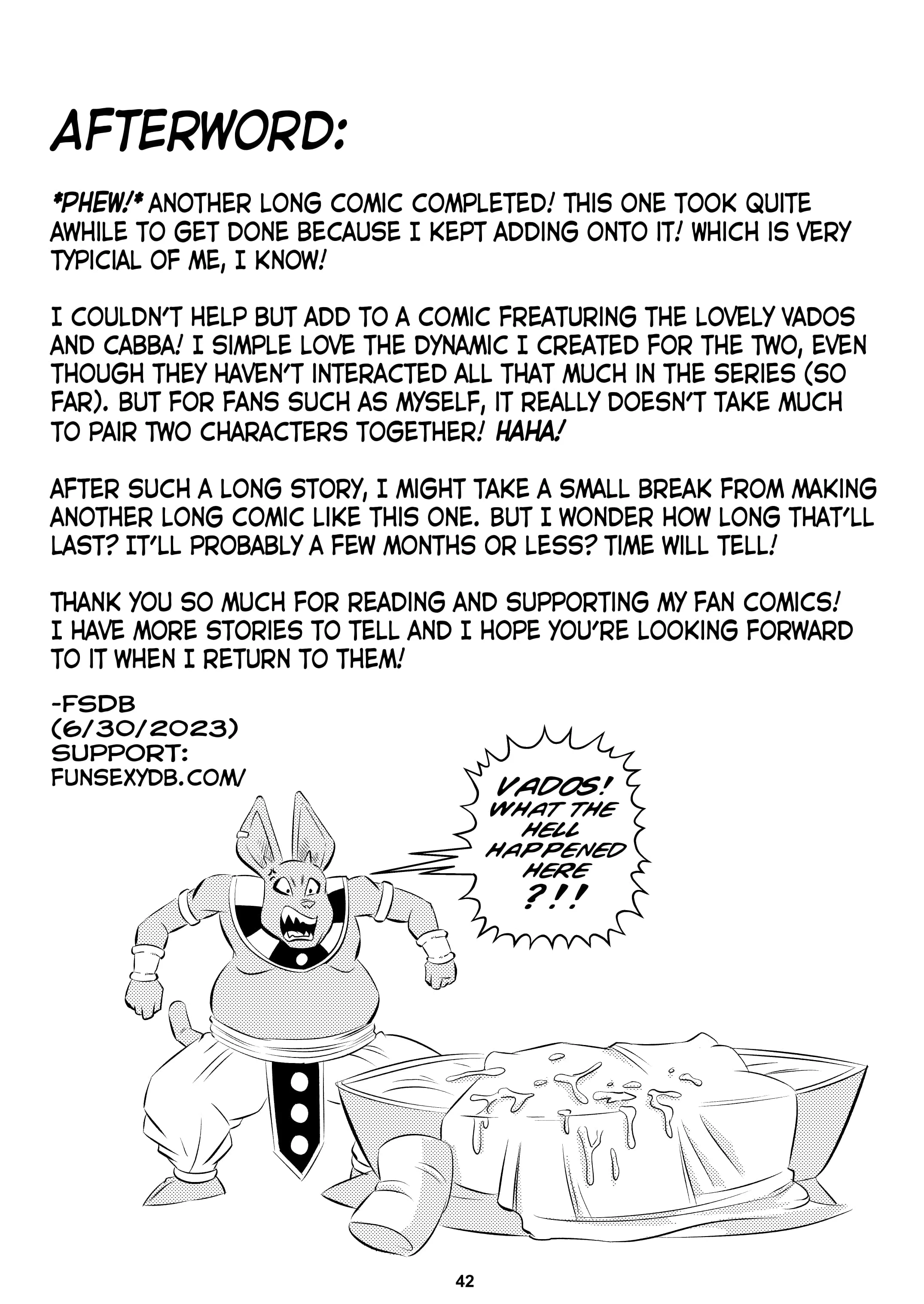 Heavenly Training (Dragon Ball Super) [FunsexyDB] 1 . Heavenly Training - Chapter 1 (Dragon Ball Super) [FunsexyDB] – page 43
