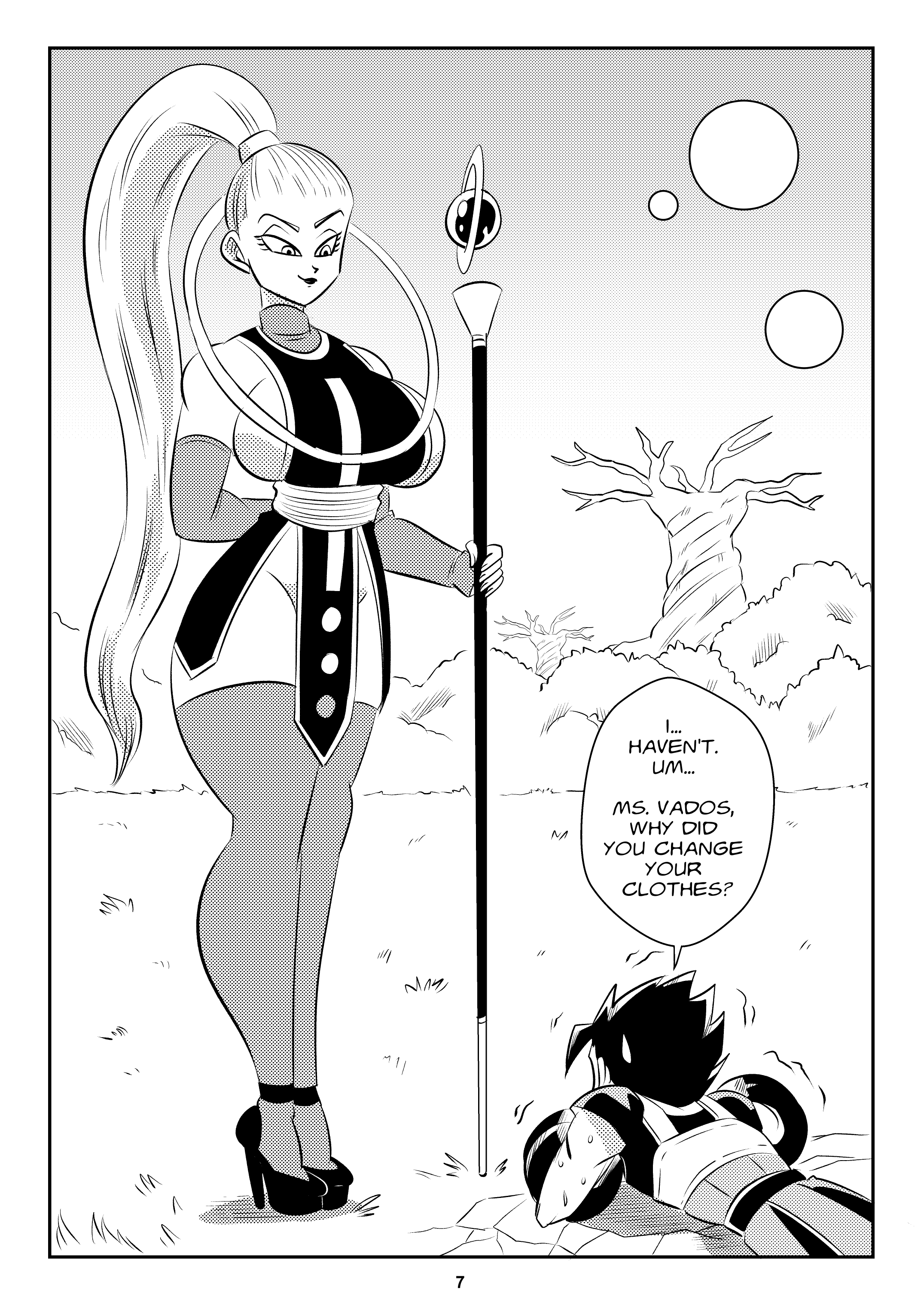 Heavenly Training (Dragon Ball Super) [FunsexyDB] 1 . Heavenly Training - Chapter 1 (Dragon Ball Super) [FunsexyDB] – page 8