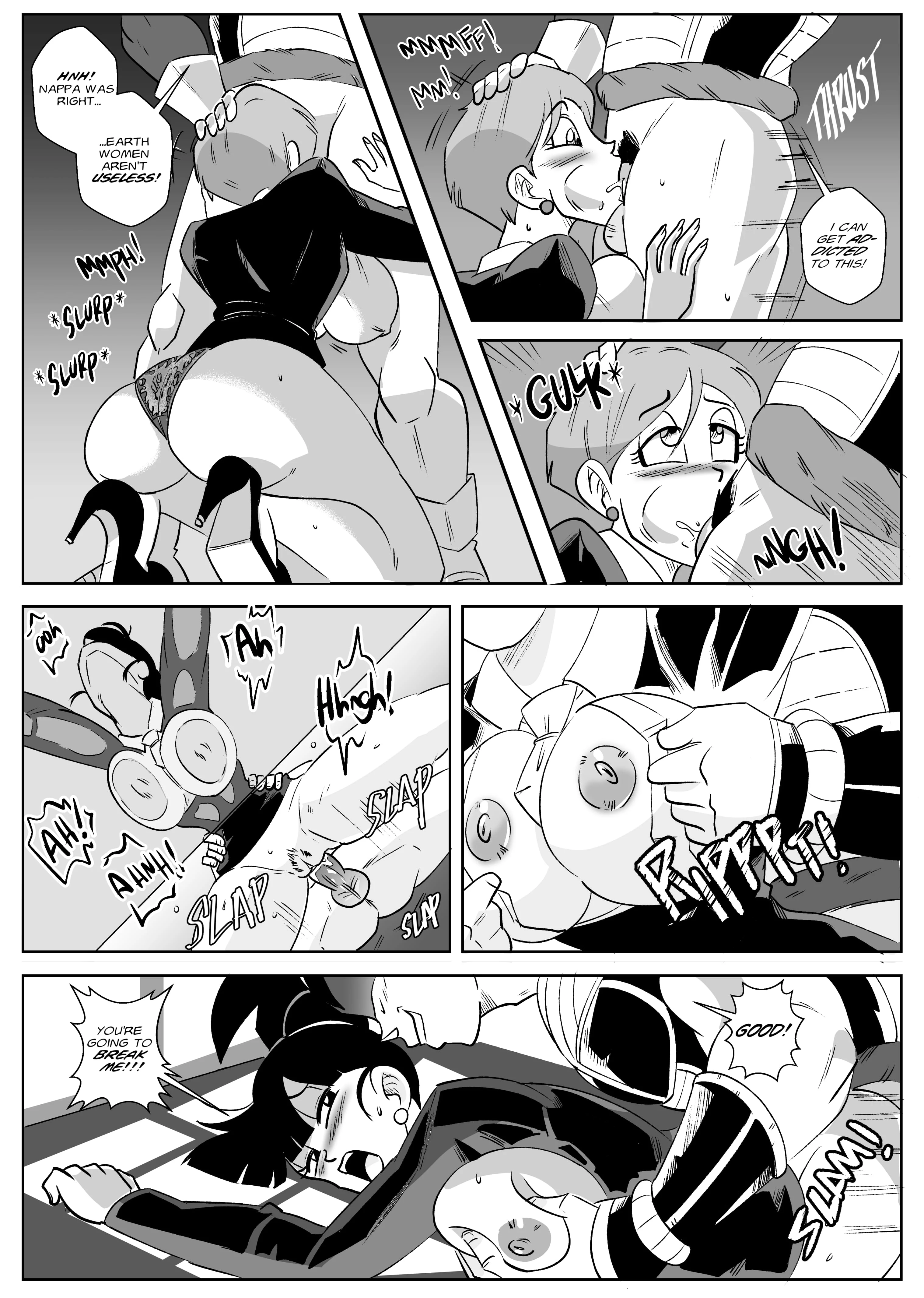 Control Room – Invasion (Dragon Ball Z) [FunsexyDB] 1 . Control Room - Invasion - Chapter 1 (Dragon Ball Z) [FunsexyDB] – page 10