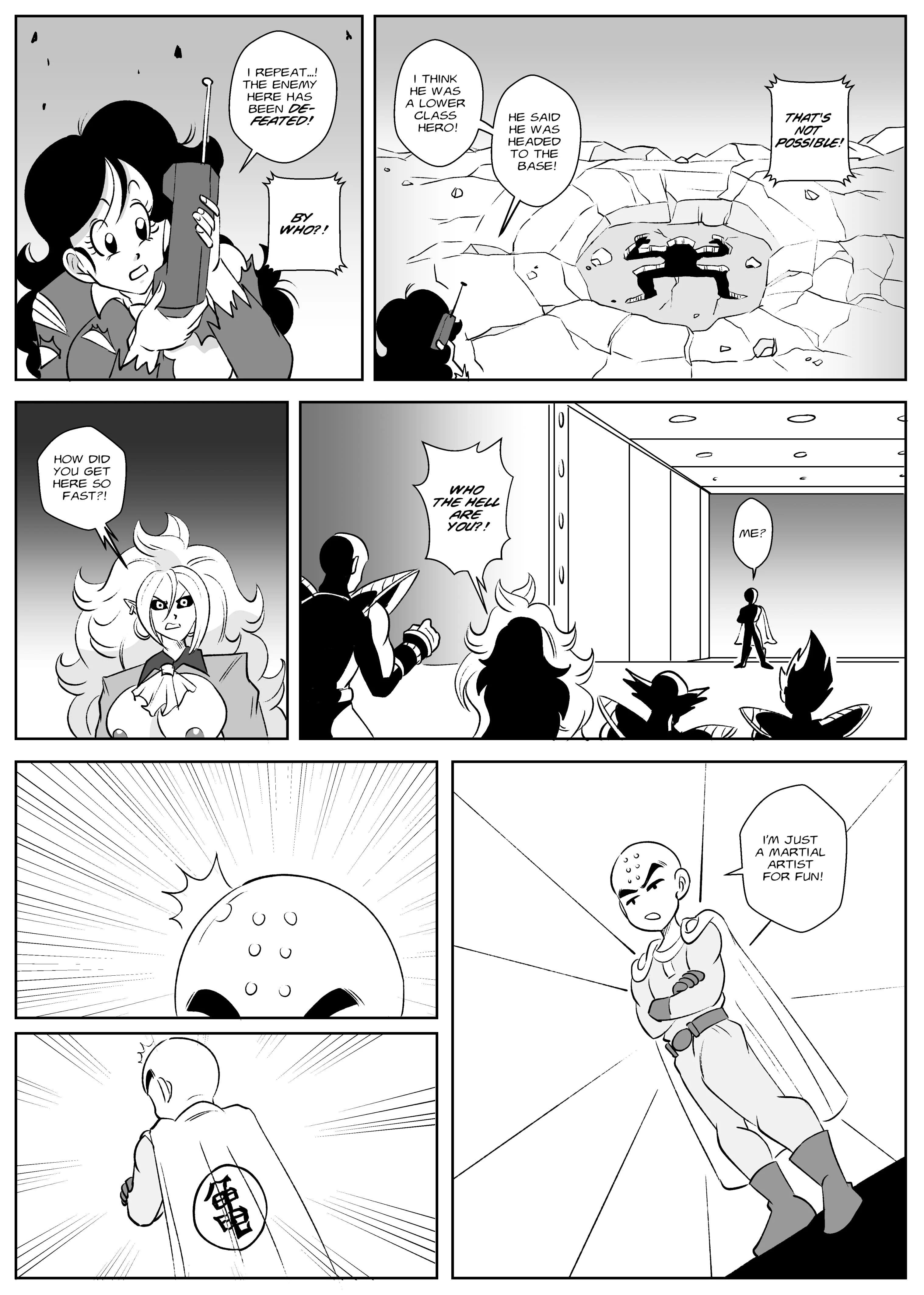 Control Room – Invasion (Dragon Ball Z) [FunsexyDB] 1 . Control Room - Invasion - Chapter 1 (Dragon Ball Z) [FunsexyDB] – page 13