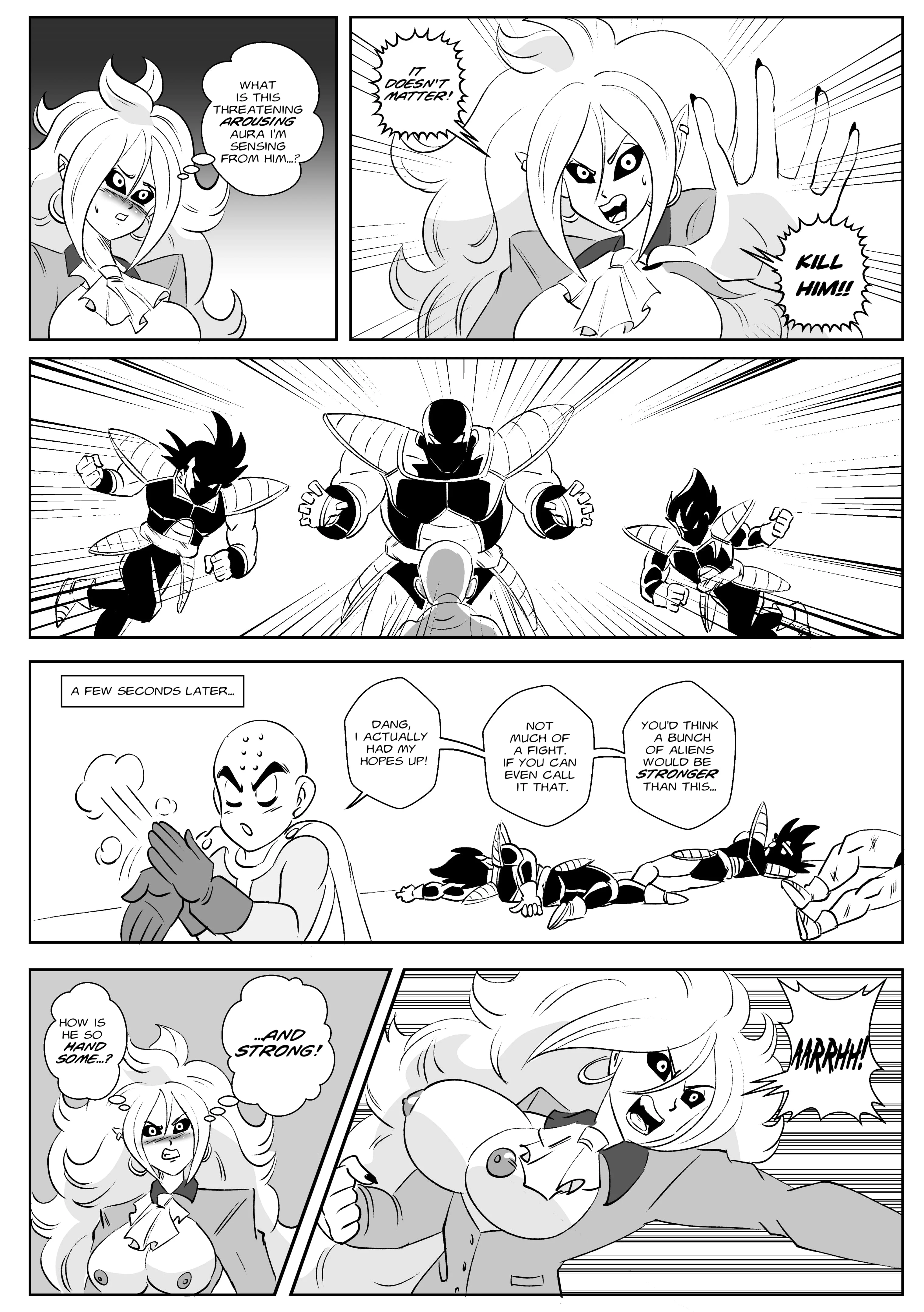 Control Room – Invasion (Dragon Ball Z) [FunsexyDB] 1 . Control Room - Invasion - Chapter 1 (Dragon Ball Z) [FunsexyDB] – page 14