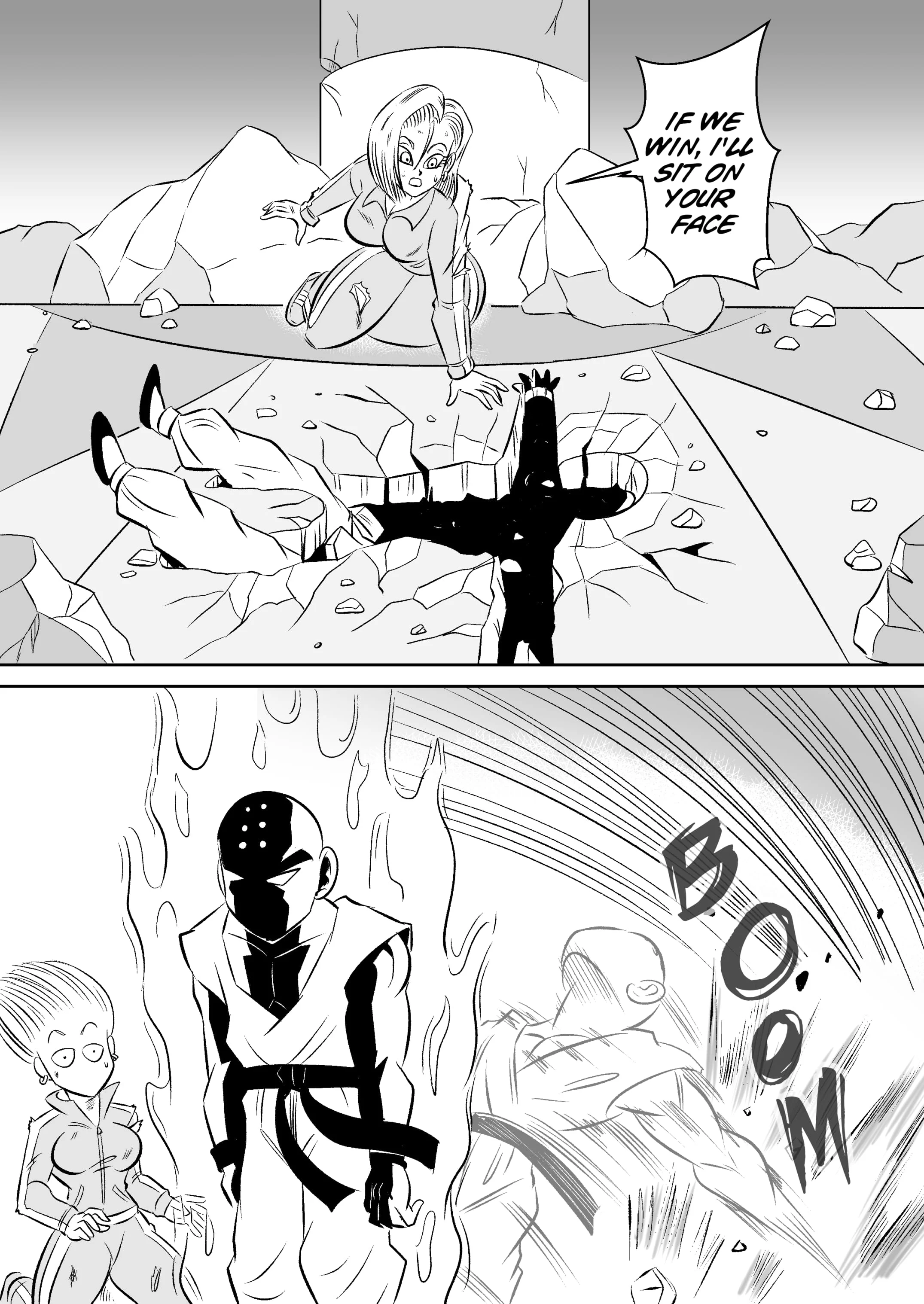 Control Room – Invasion (Dragon Ball Z) [FunsexyDB] 1 . Control Room - Invasion - Chapter 1 (Dragon Ball Z) [FunsexyDB] – page 17