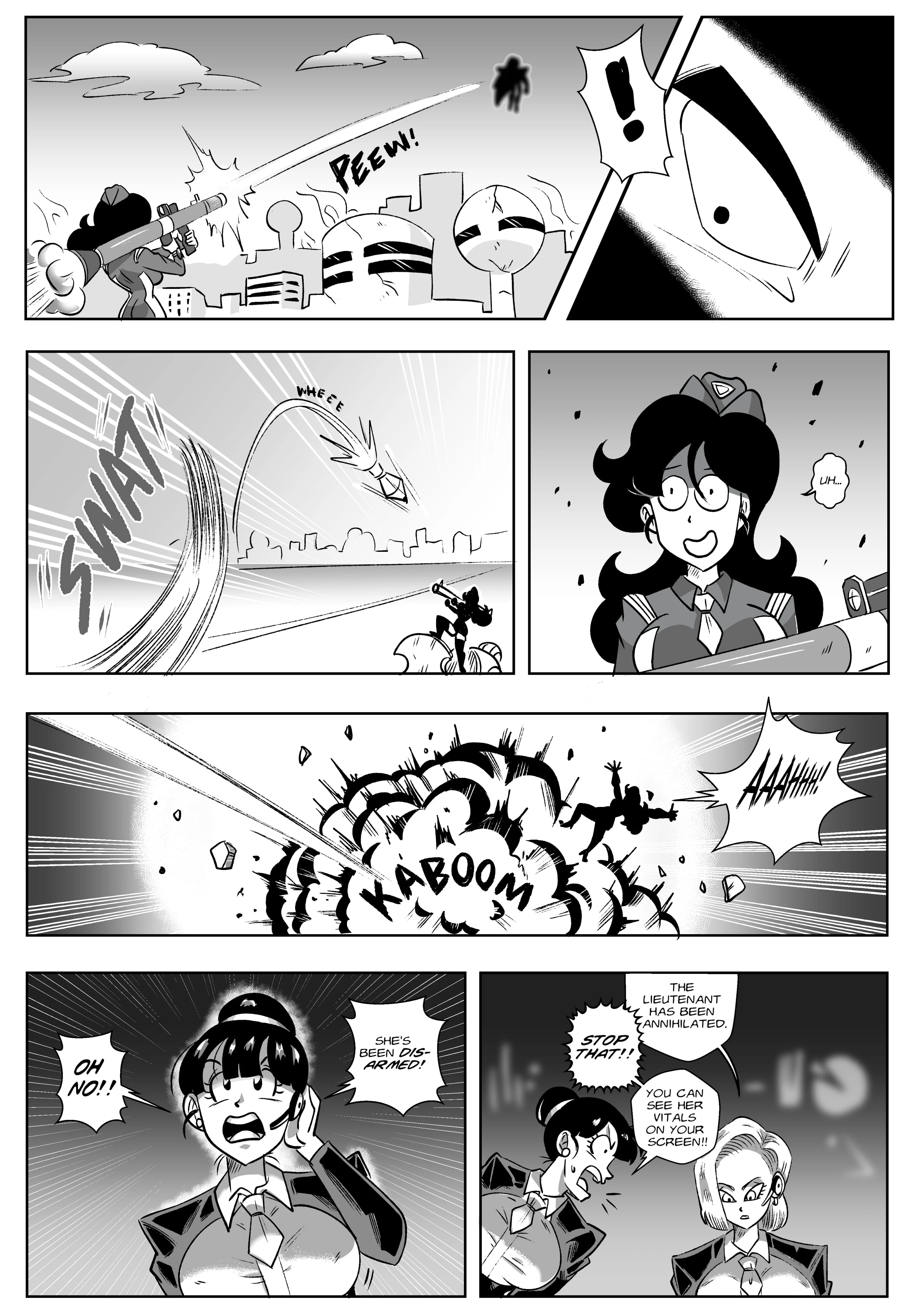 Control Room – Invasion (Dragon Ball Z) [FunsexyDB] 1 . Control Room - Invasion - Chapter 1 (Dragon Ball Z) [FunsexyDB] – page 3