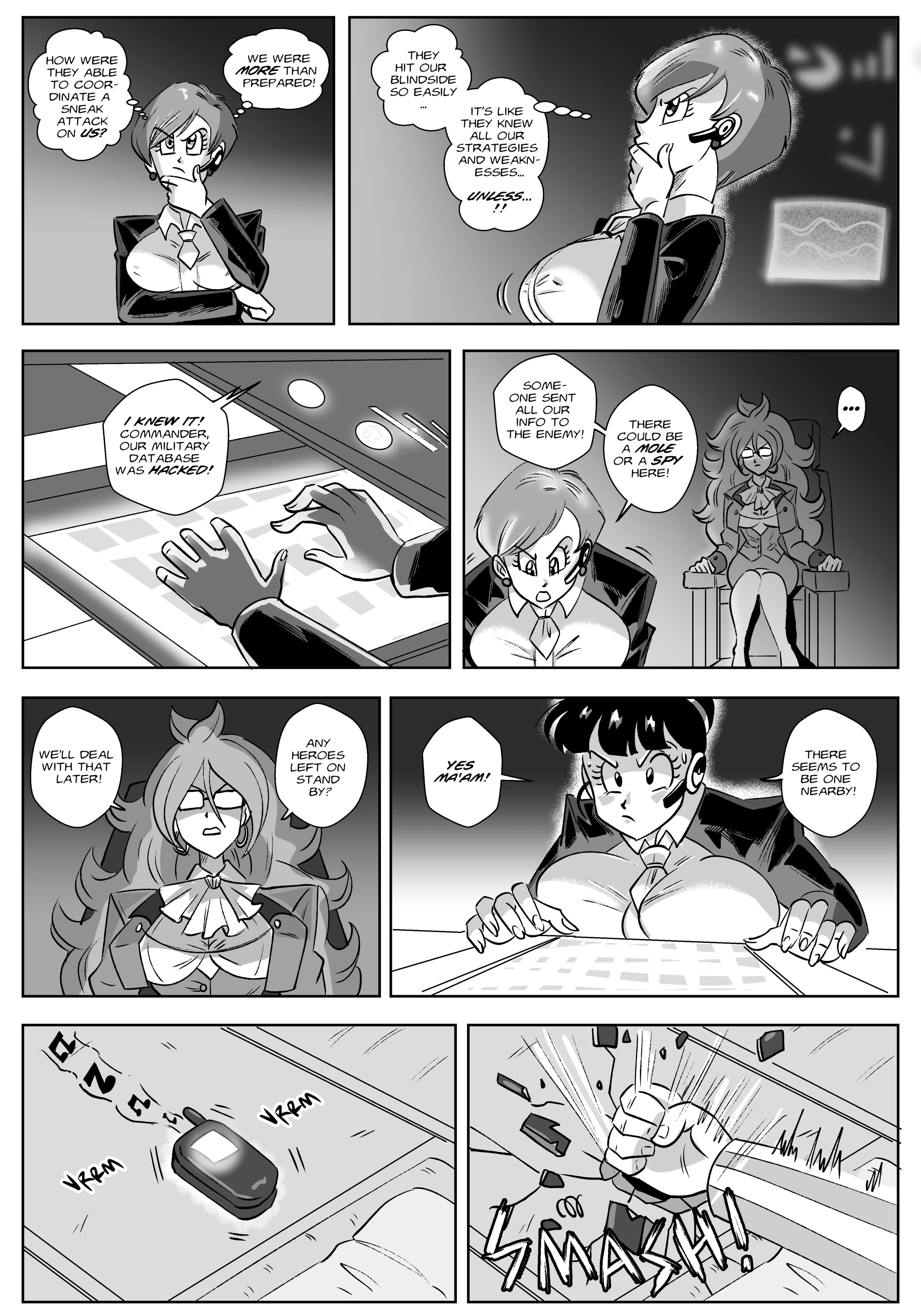 Control Room – Invasion (Dragon Ball Z) [FunsexyDB] 1 . Control Room - Invasion - Chapter 1 (Dragon Ball Z) [FunsexyDB] – page 4